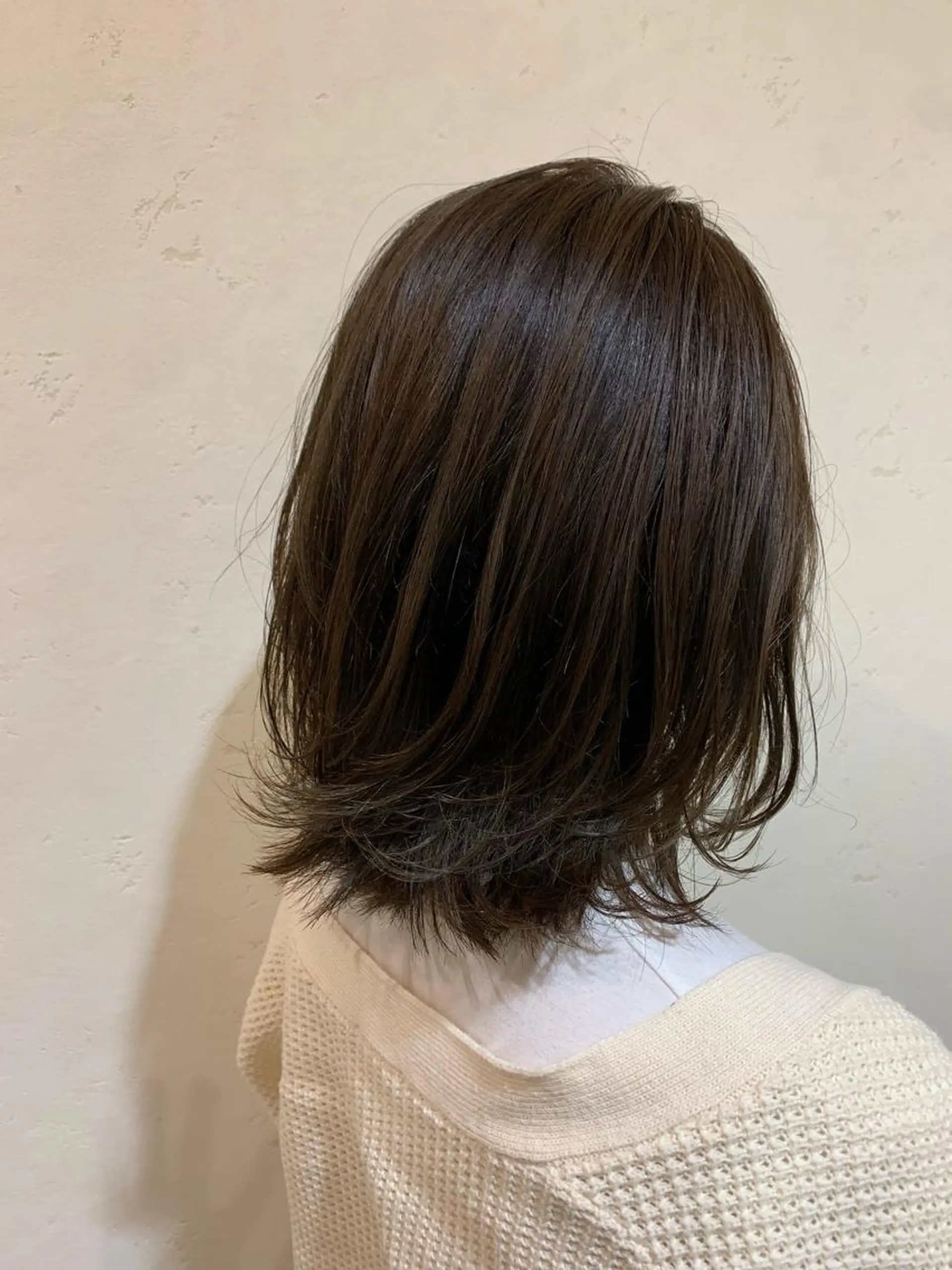 ミディアム 西新/siohair 2nd/石尾刻矢のヘアスタイル