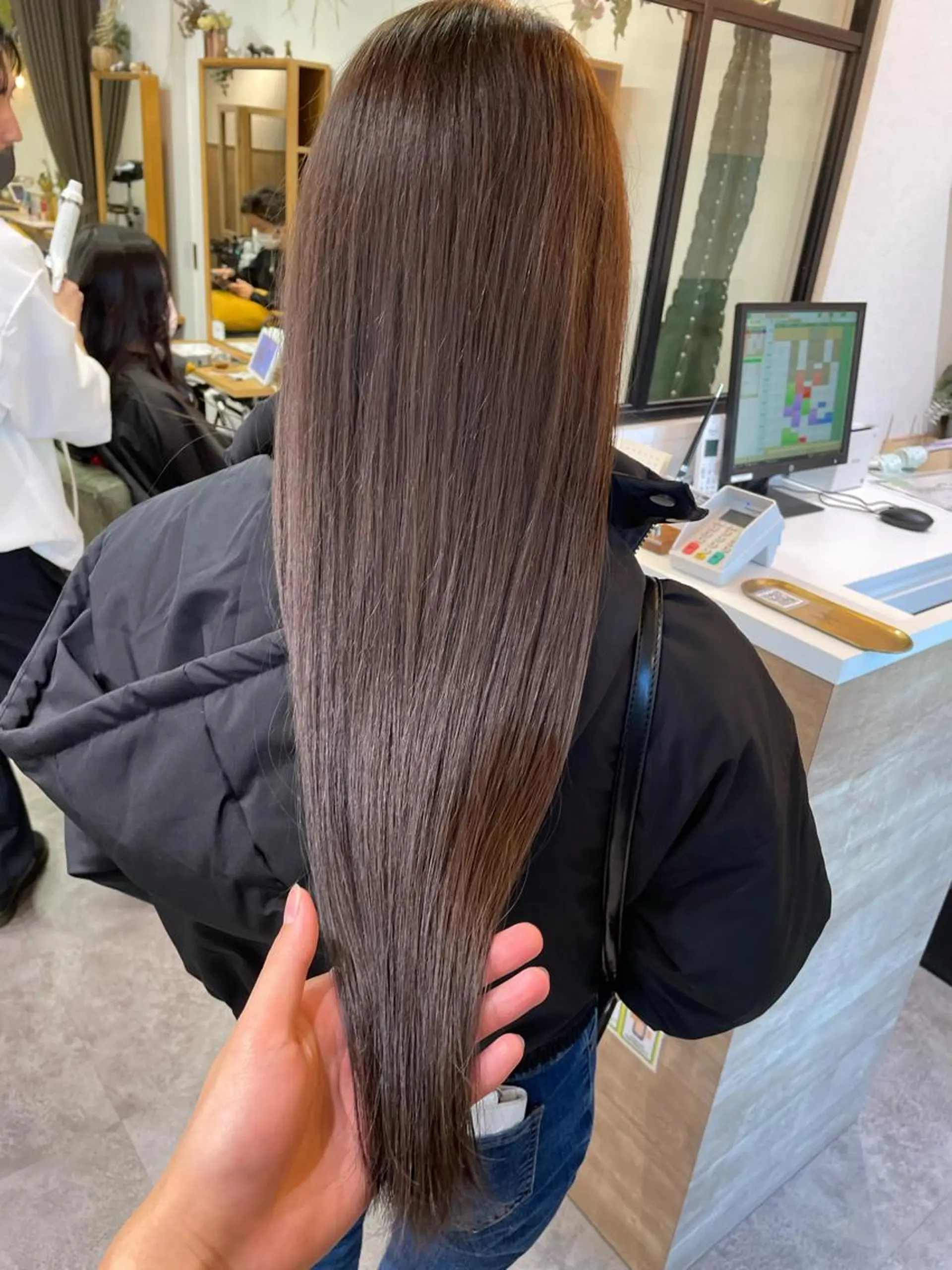 ロング カラー ヘアカラー トリートメント ブリーチ/ハイトーン 🌏💊RAINEのヘアスタイル