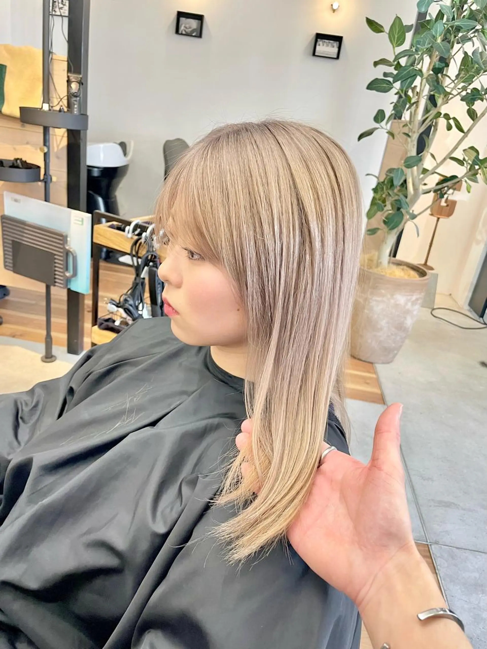 カラー SALOWIN京都河原町Suite店所属・✨石乃宮 龍✨京都河原町✨のヘアスタイル