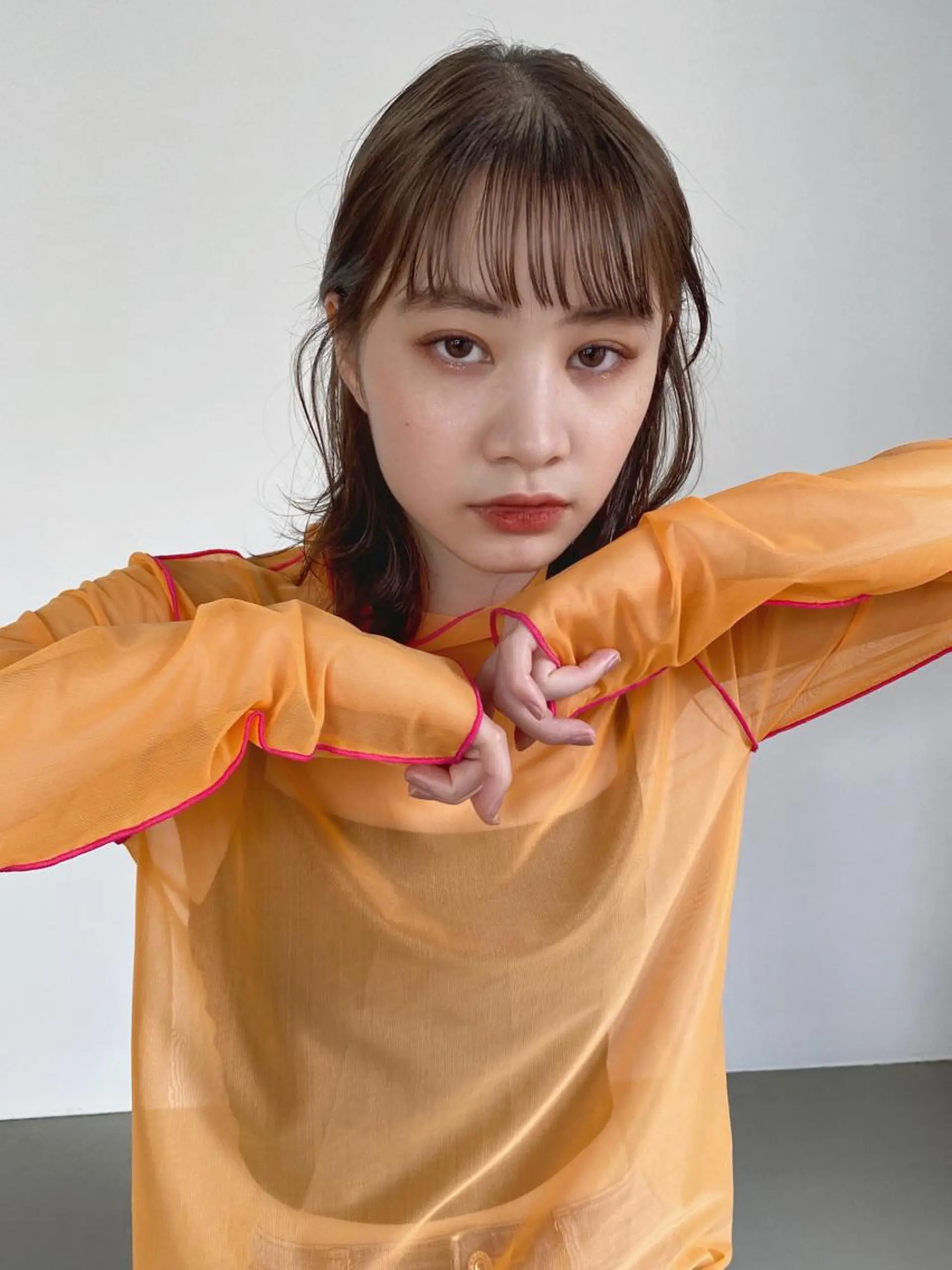 ショート カラー パーマ カット ヘアカラー トリートメント Hayashi Shioriのヘアスタイル