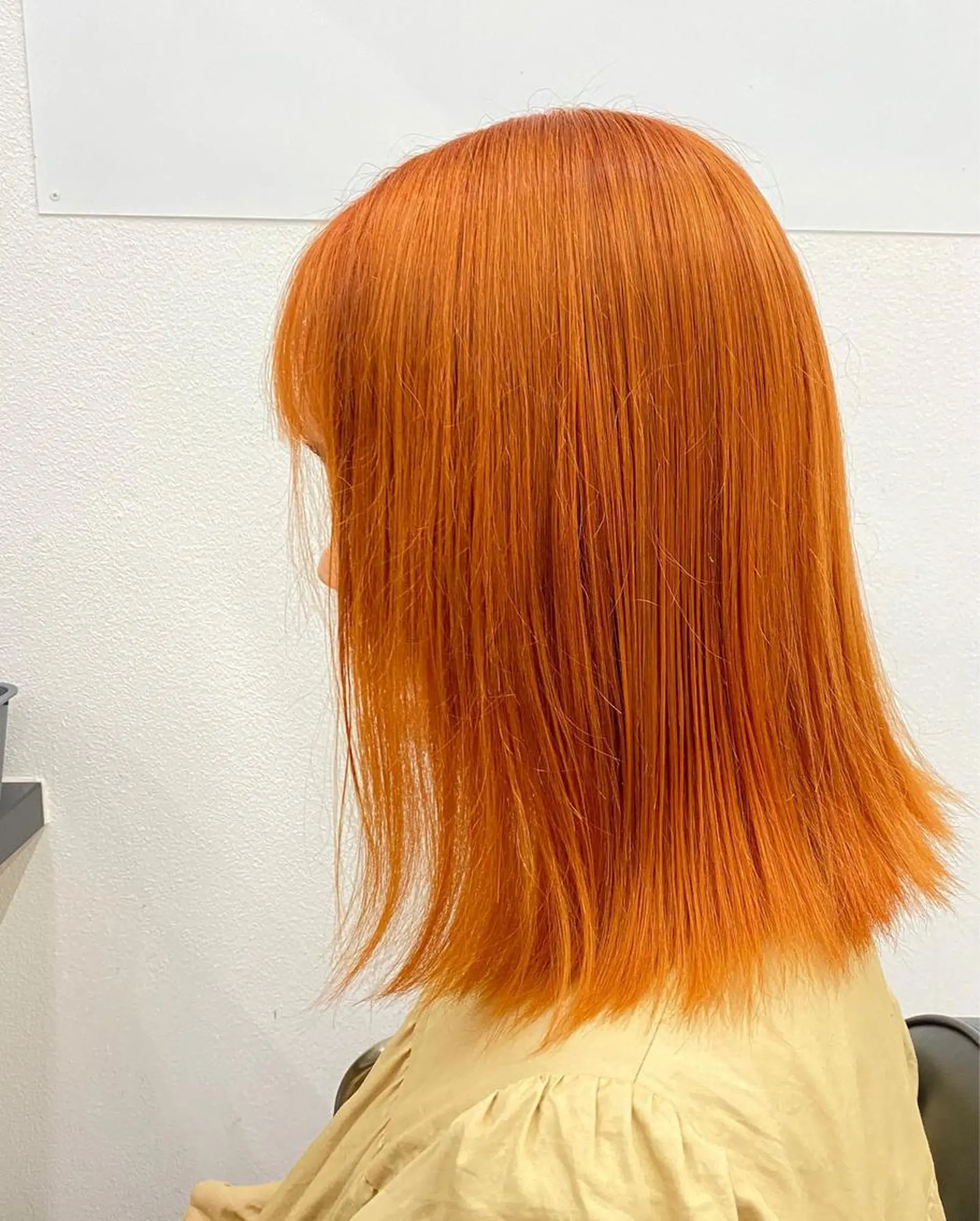 ミディアム 似合わせカット sunc所属・梅田l大人韓国ヘア レイヤー×艶カラーのヘアスタイル