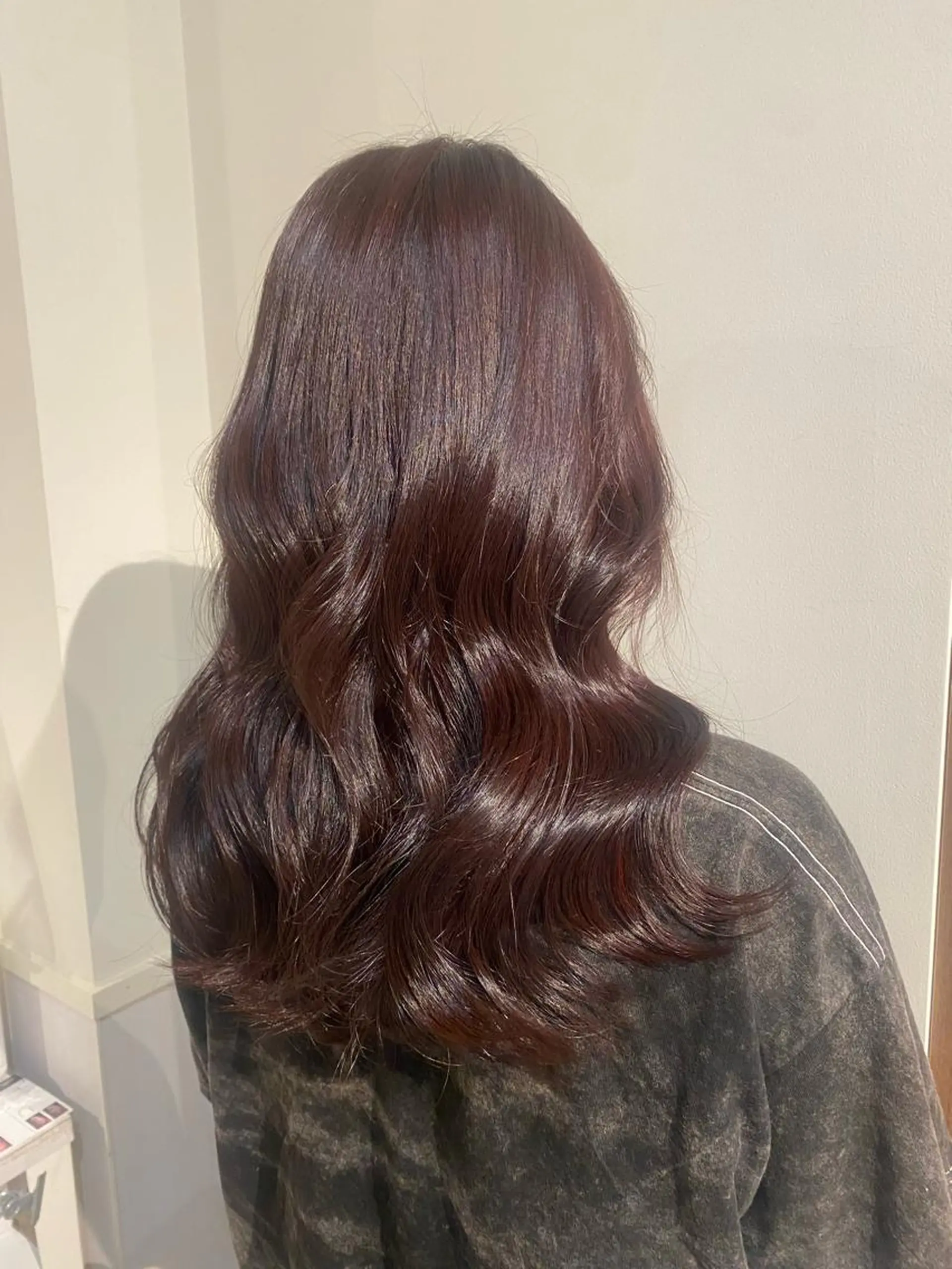 セミロング カラー ブラウンカラー ショコラブラウン カット ヘアカラー トリートメント 【ROA】 MISUZU✨のヘアスタイル