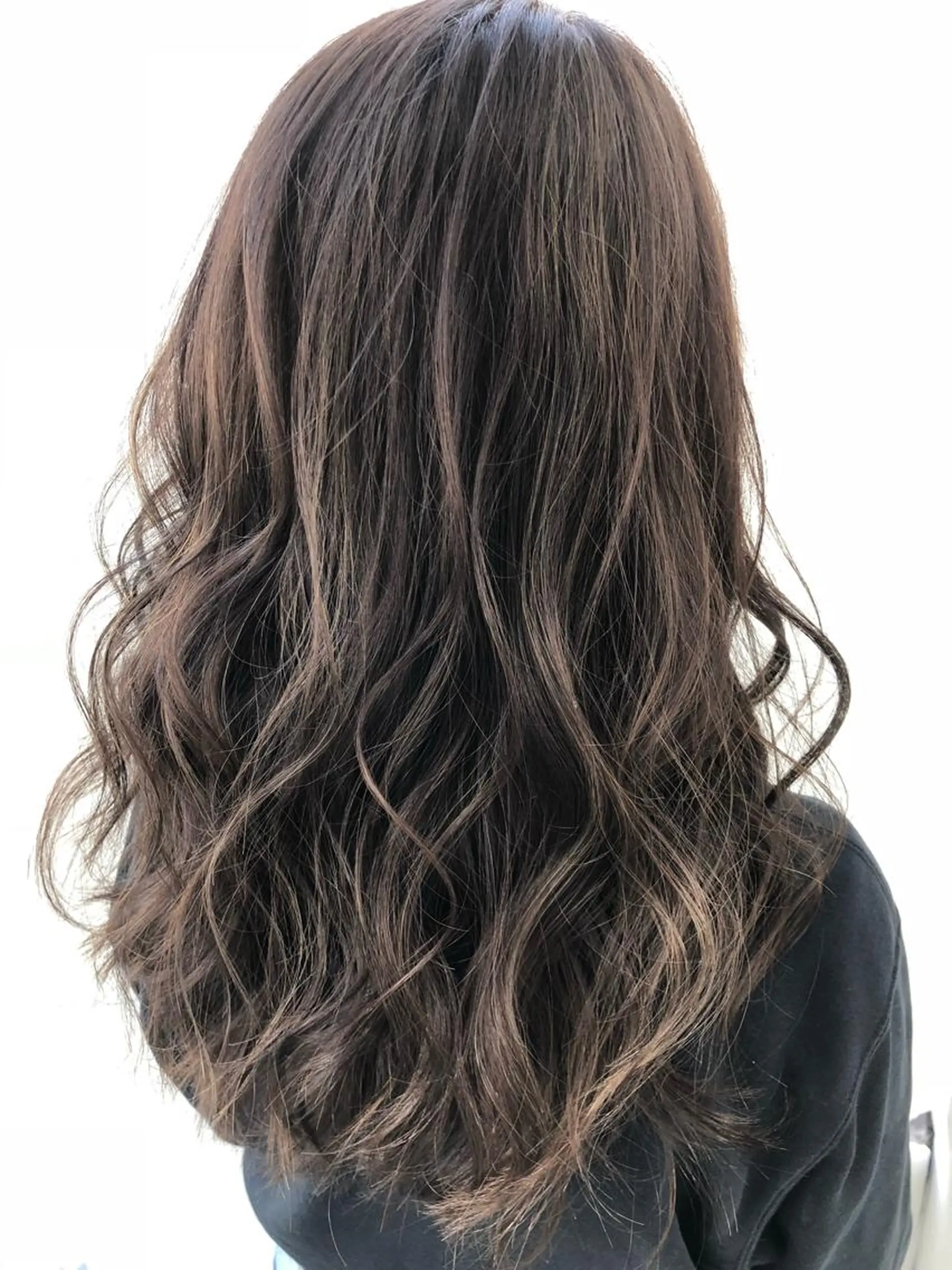 ロング 韓国風/オシャレ /縮毛矯正/滝口琴未のヘアスタイル