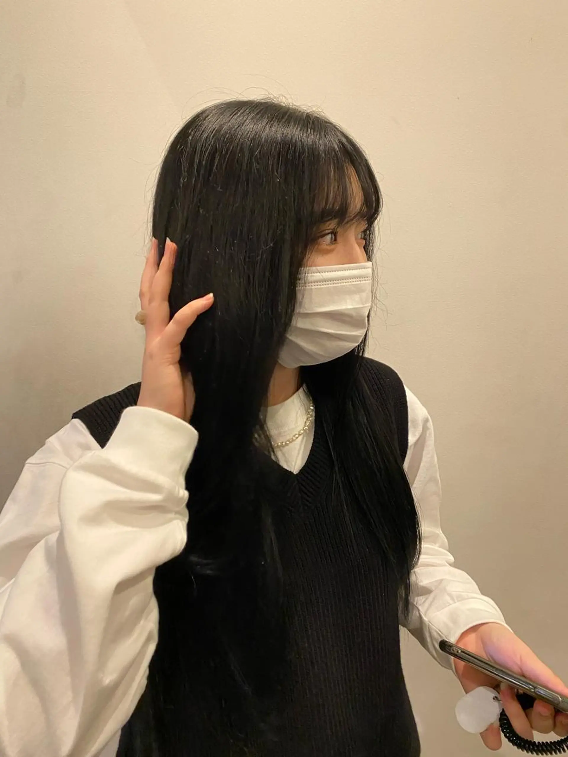 ロング deco所属・無料カットモデル 丸川英心のヘアスタイル