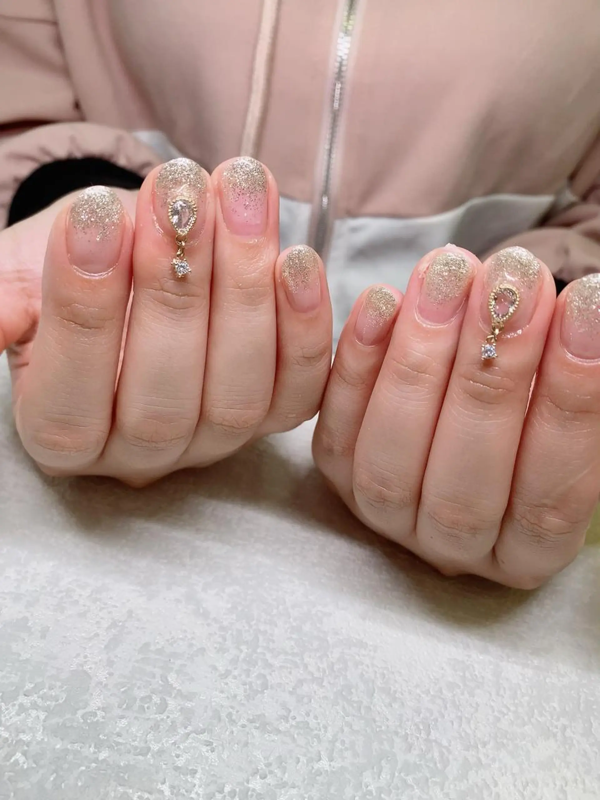 ショート ハンドネイル フットネイル JNA認定講師🌸 RIEのネイルデザイン