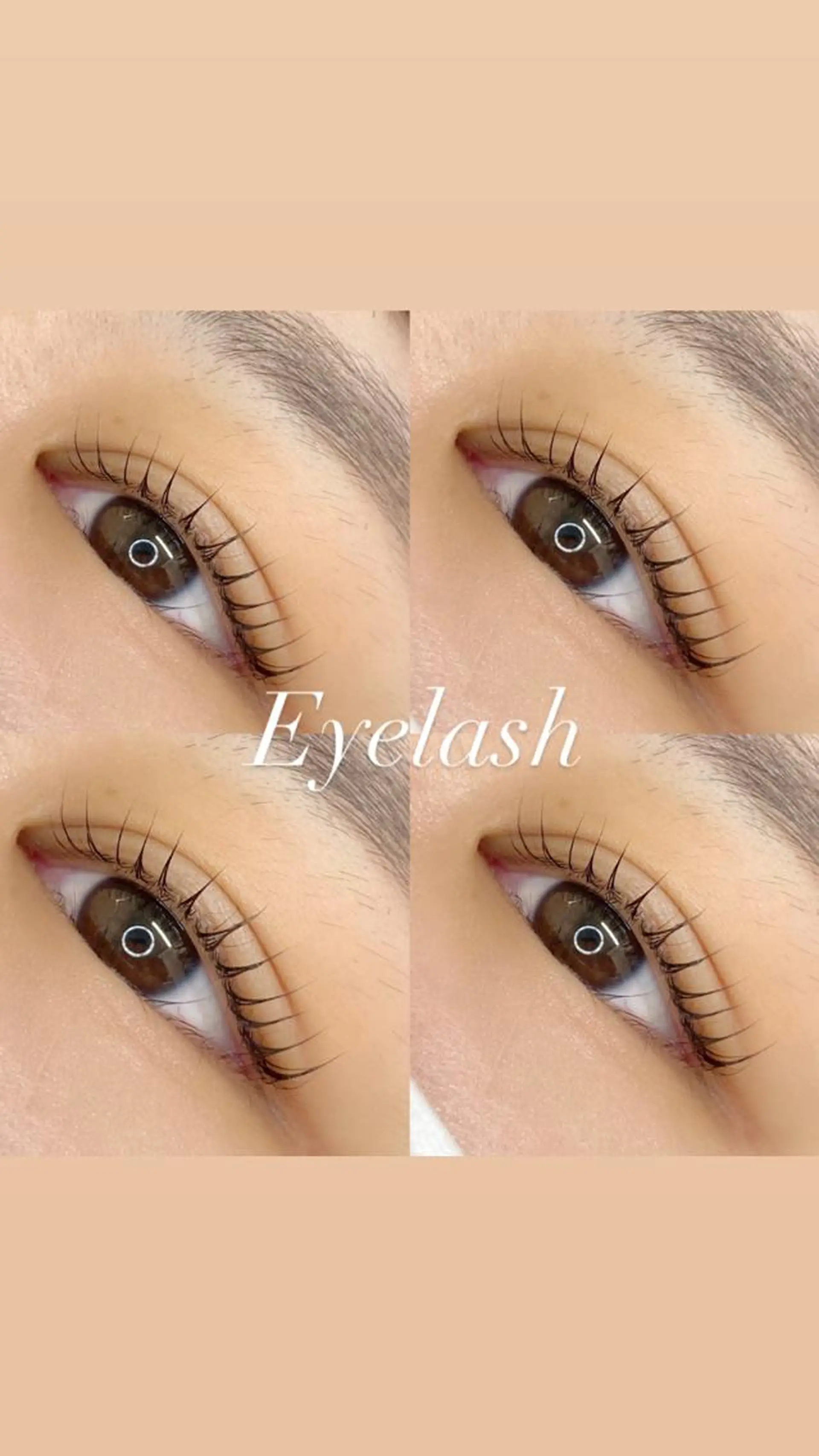 マツエク・マツパ 一重×まつ毛パーマ BAMBI所属・BAMBI 🩷KAWAIのマツエク・マツパデザイン