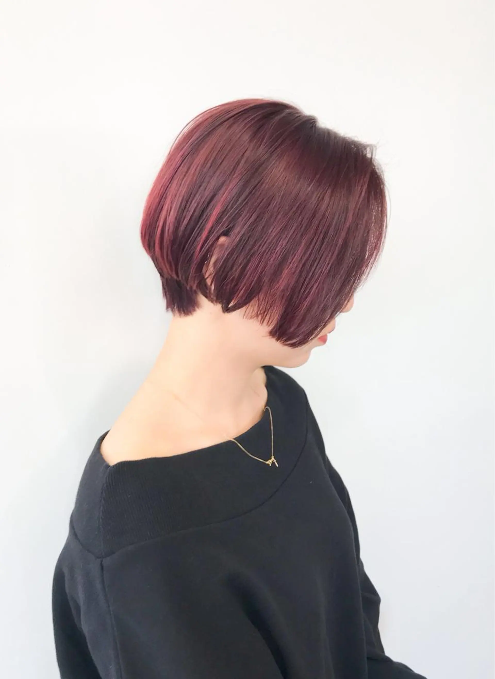 ミディアム カラー 常山 篤志のヘアスタイル