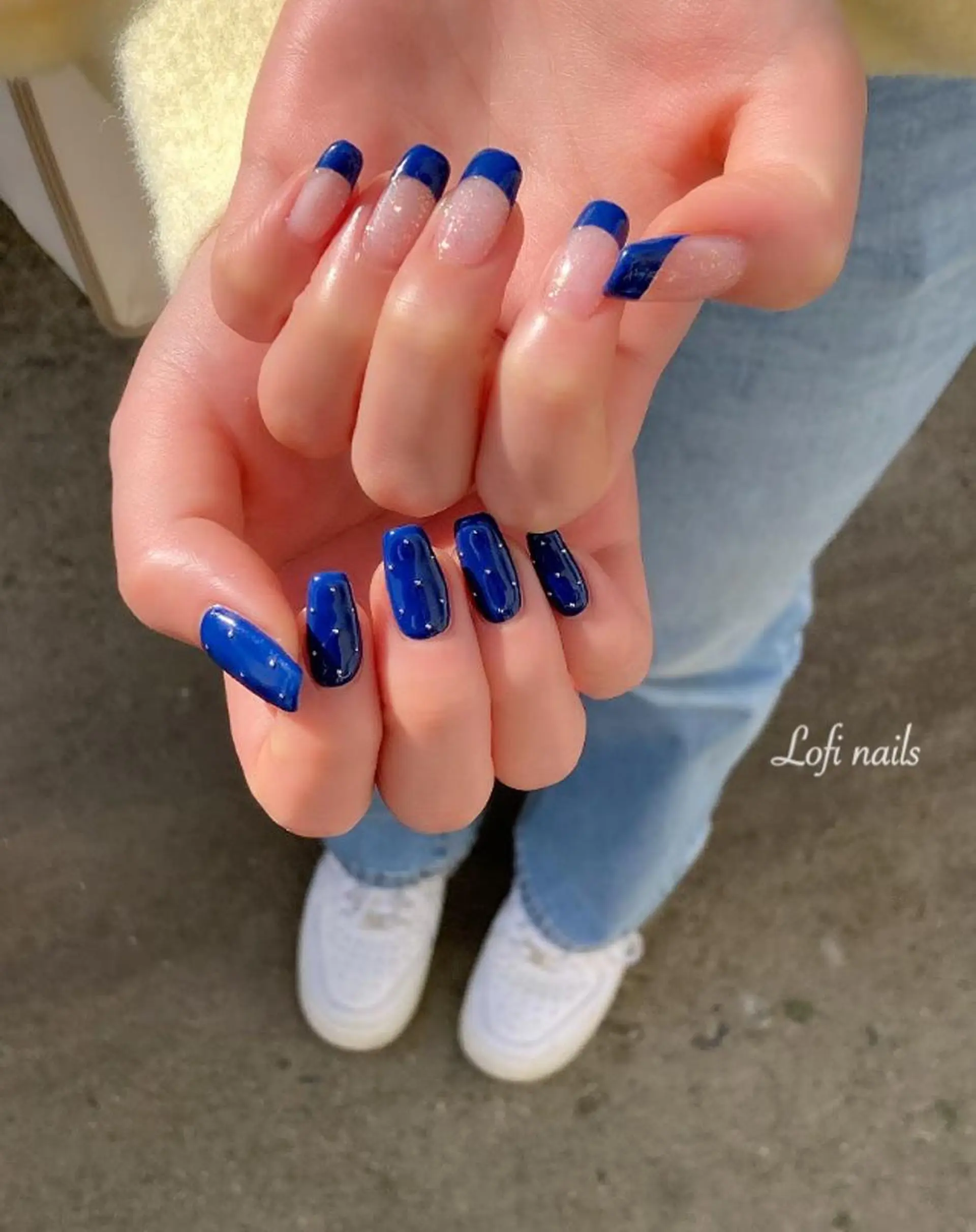 セミロング ネイル Lofi nails ゆきこのネイルデザイン