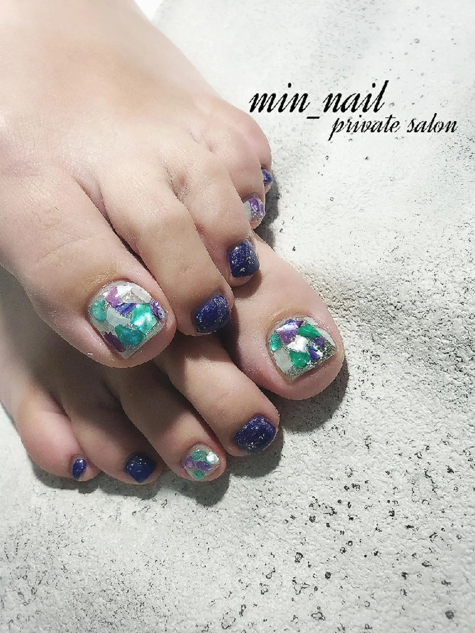 ネイル フットネイル プライベートサロン lienのネイルデザイン