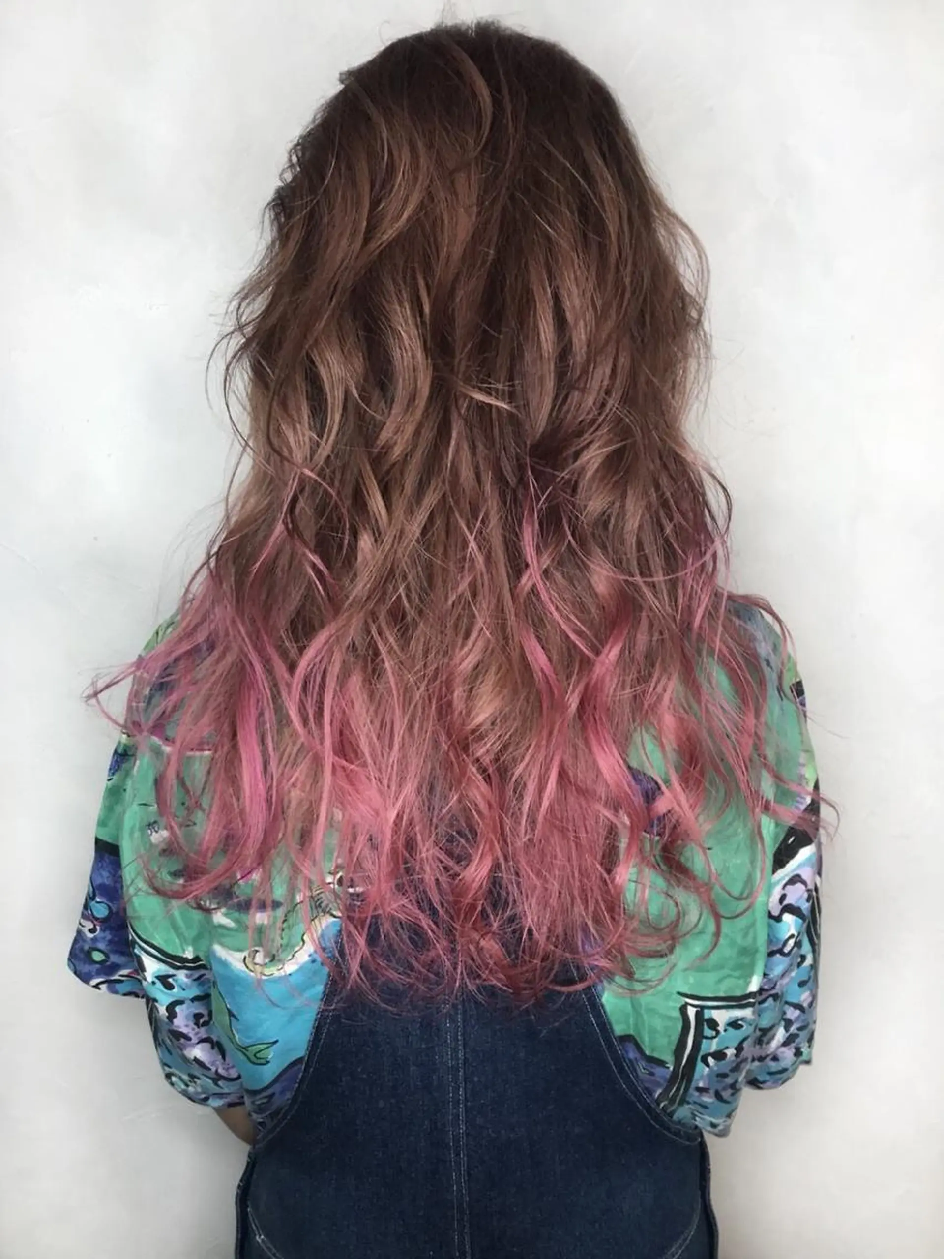 セミロング パーマ カラー 【N°deseo】 吉祥寺のヘアスタイル