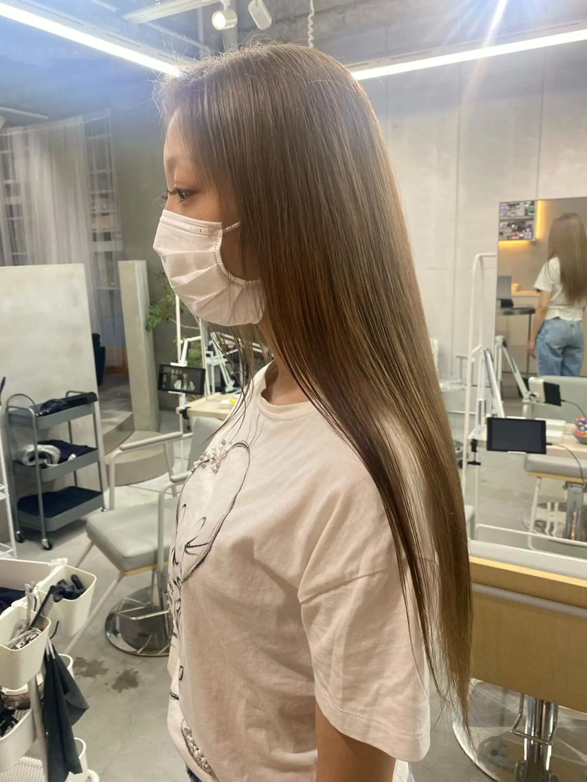 ロング qulim所属・前橋 姫奈のヘアスタイル