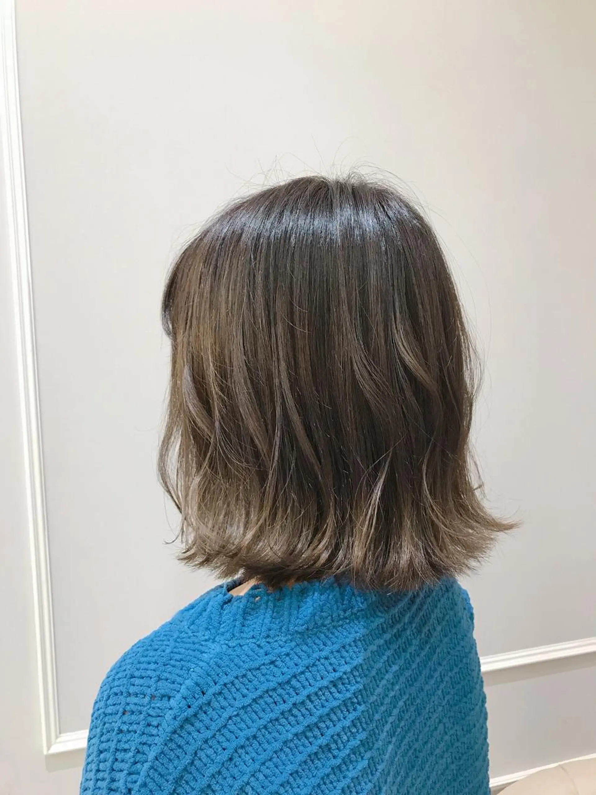 ミディアム カラー ベージュカラー 大人お洒落女子❤︎ Ayakoのヘアスタイル