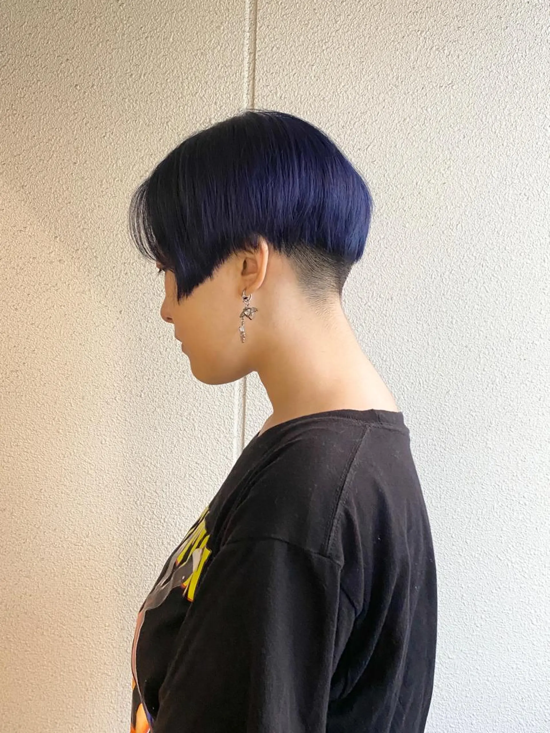 ショート カラー ブルーカラー ショートヘア カット ヘアカラー トリートメント ボブ/髪質改善/ レイヤー/池澤慎人のヘアスタイル