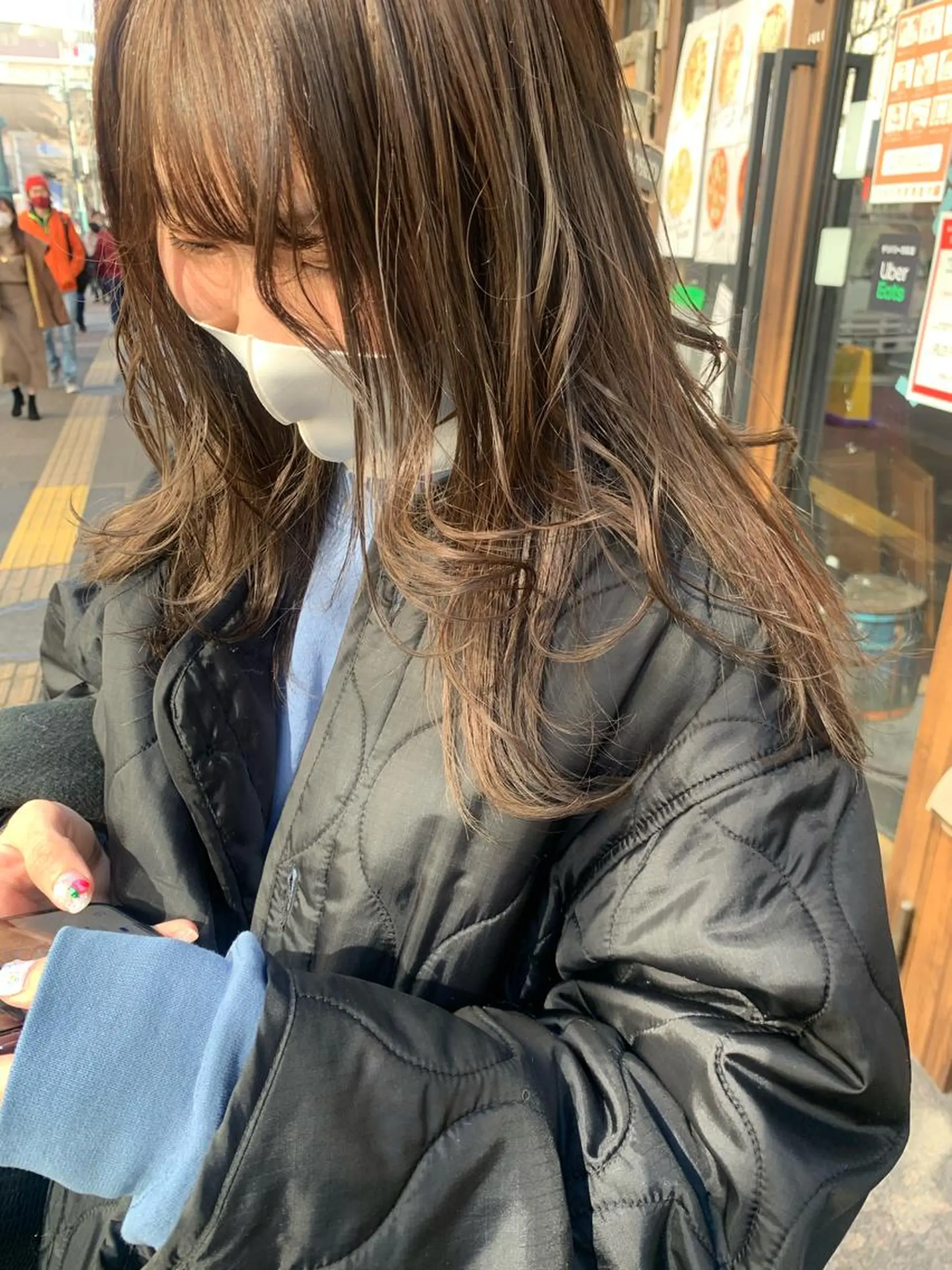 ロング カラー AO所属・RISAKO 艶髪モテヘア🎀府中のヘアスタイル