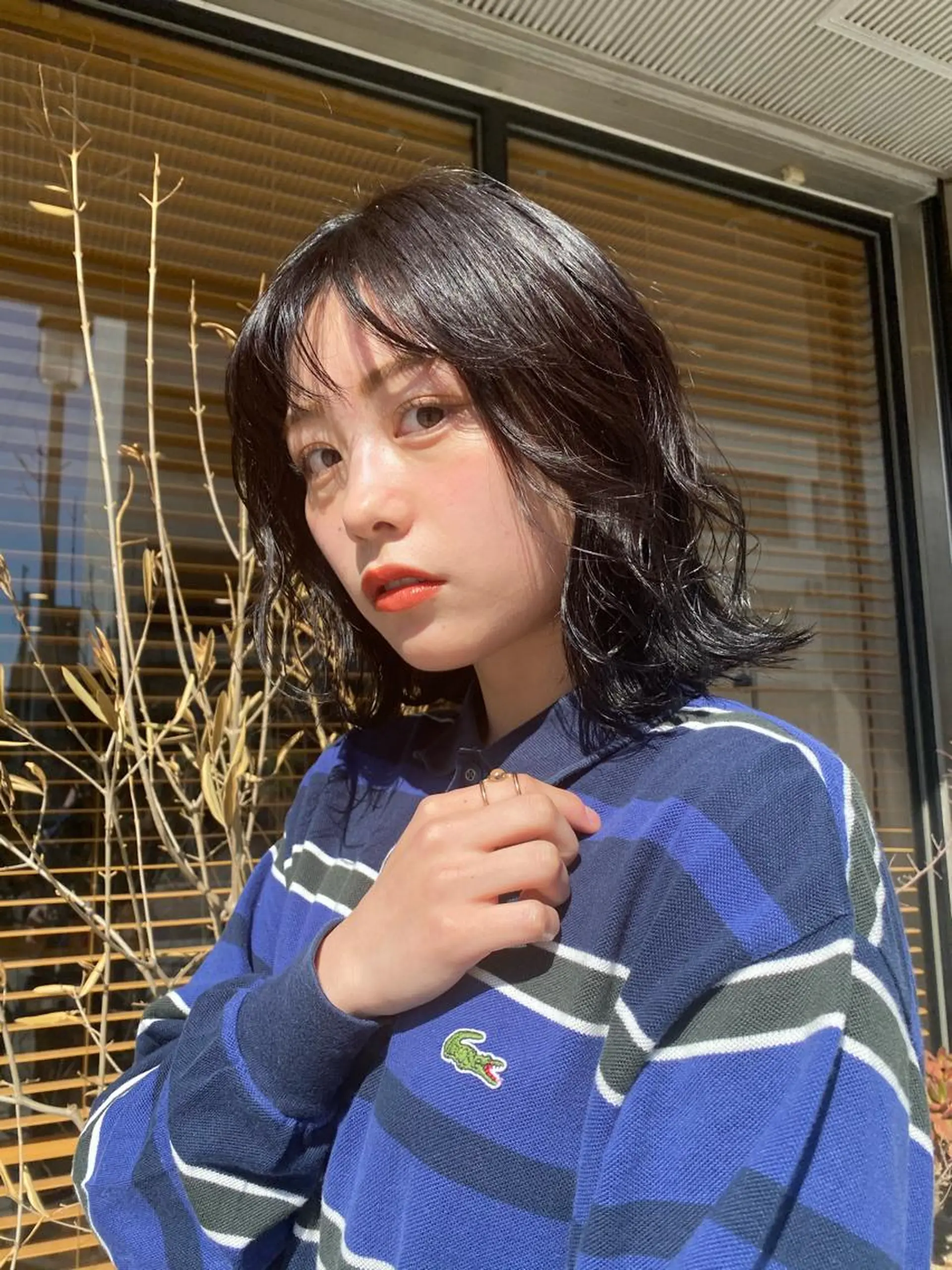 ショート カラー ヘアアレンジ 透明感カラー ヘアカラー トリートメント ヘッドスパ パーマ指名No1 /namiのヘアスタイル