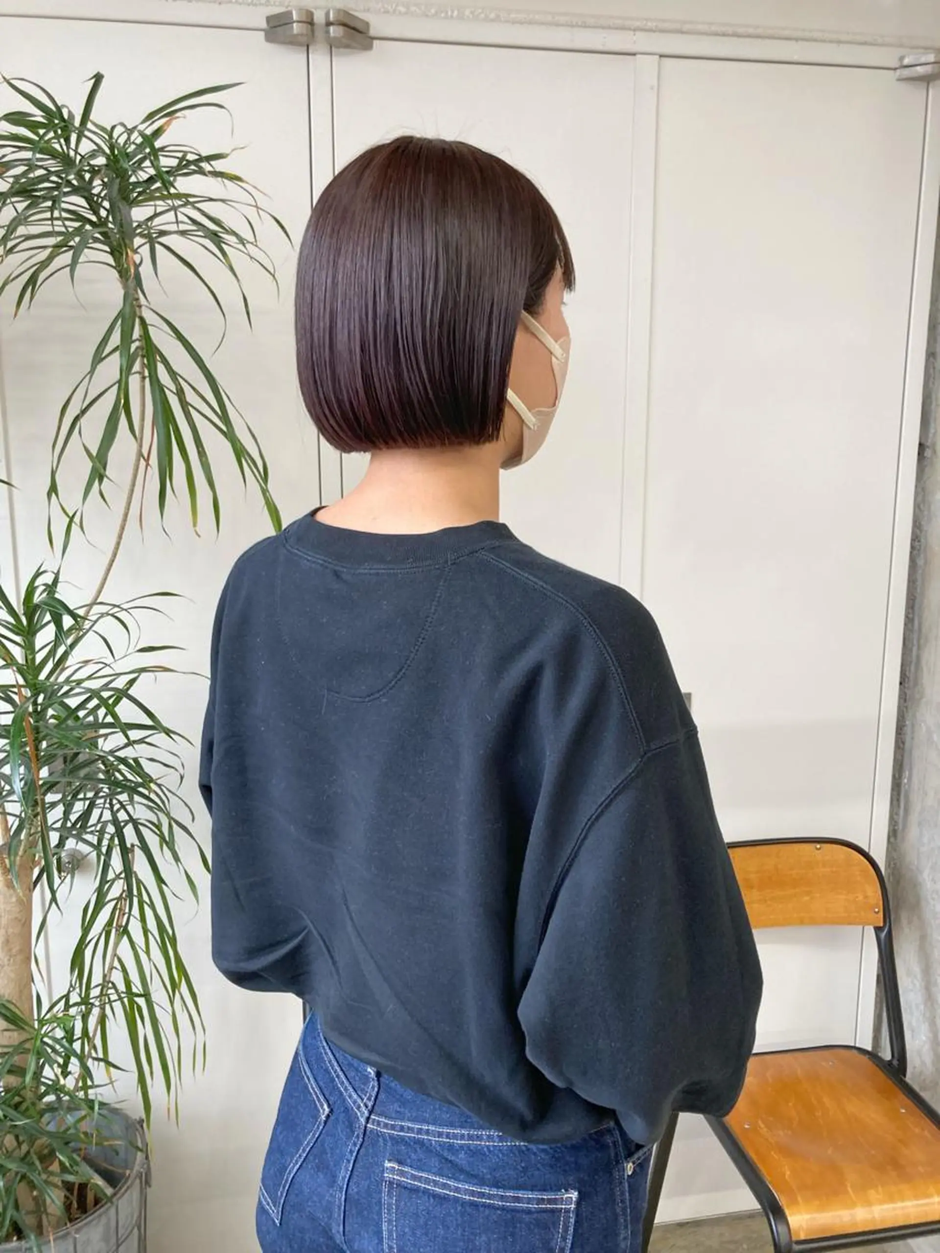 ミディアム カラー ラベンダーカラー カット ヘッドスパ 小木曽智美 /ボブ/ショートのヘアスタイル