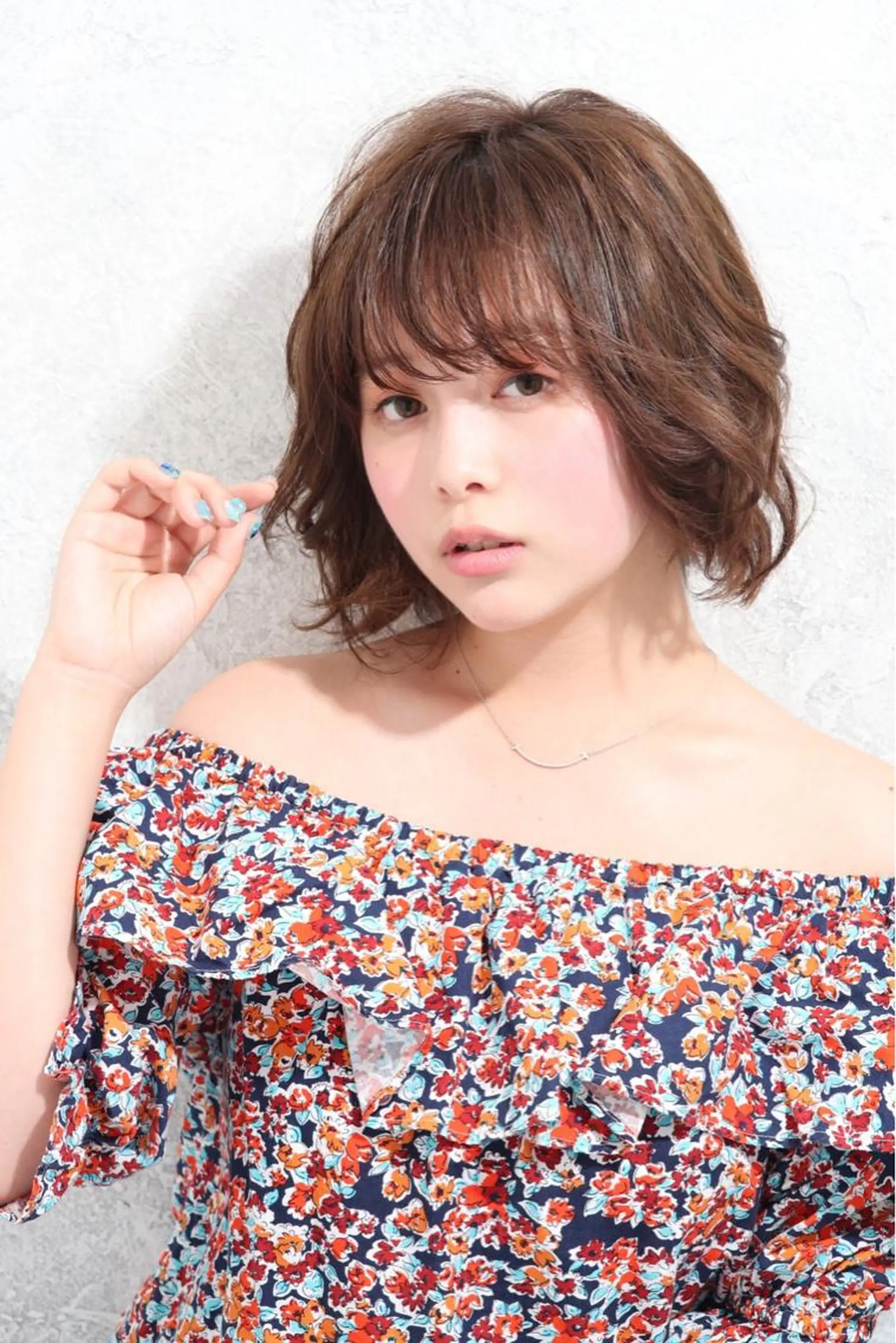 ショート カラー パーマ ショートヘア 髪質改善/艶髪 永山のヘアスタイル