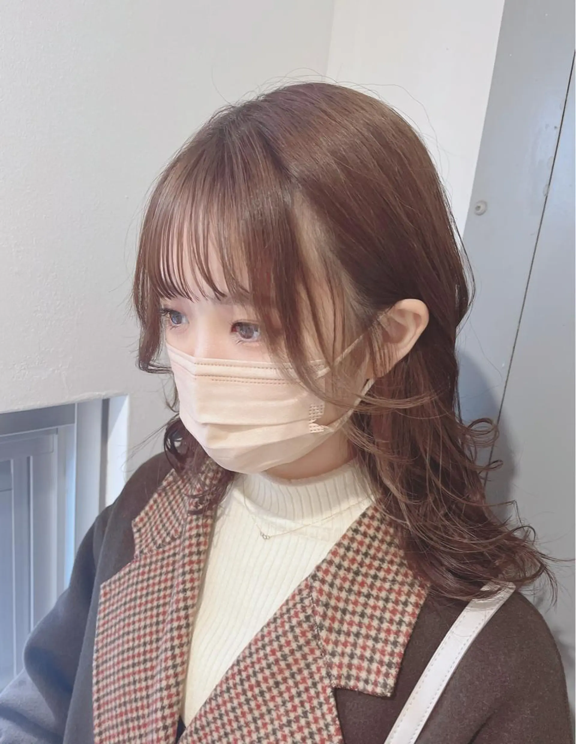 ロング カラー ヘアアレンジ 顔周りカット 小顔カット カット トリートメント 🤍清楚系 韓国レイヤー🤍拓朗のヘアスタイル