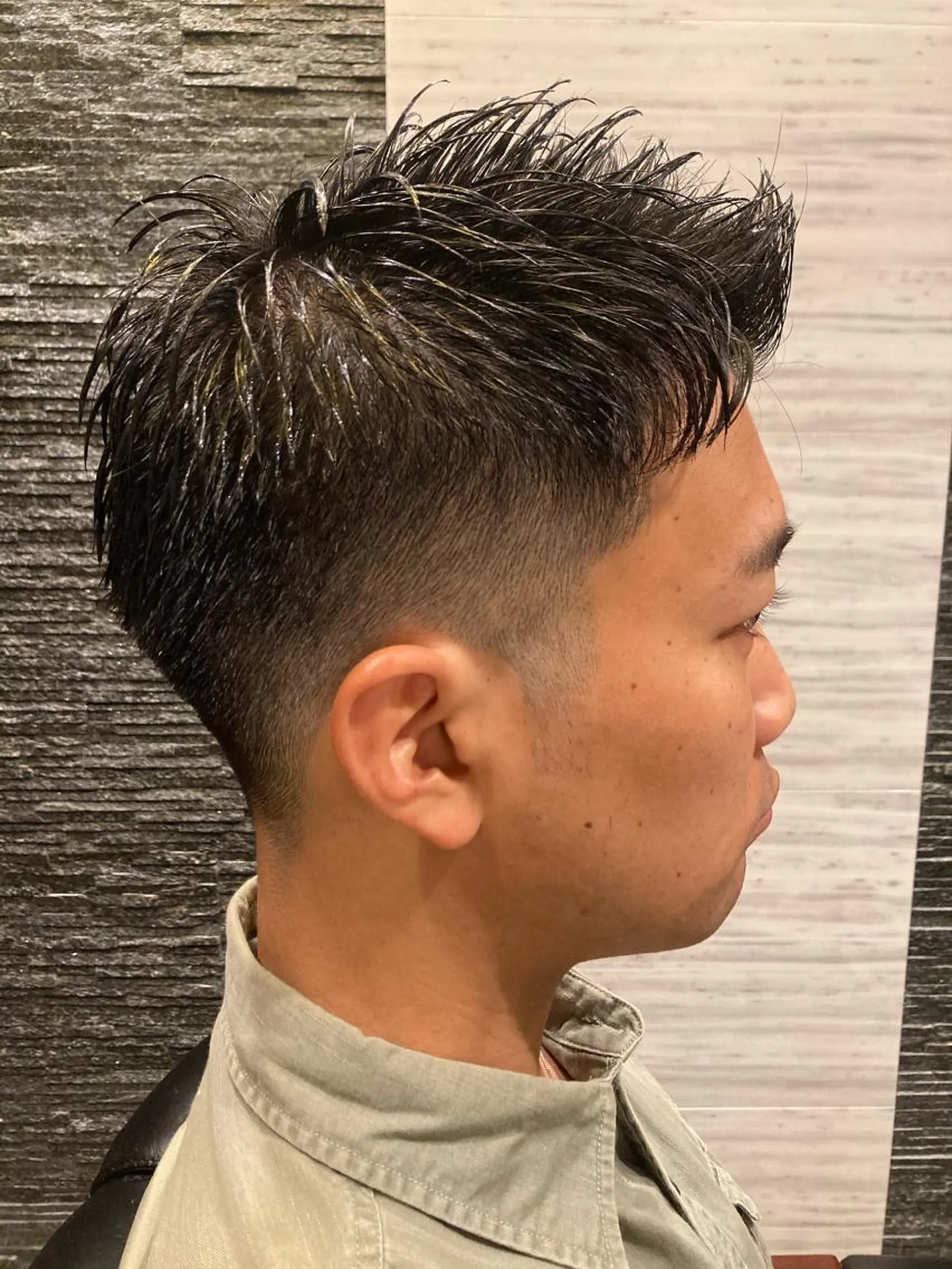ショート メンズ フェードカット HIROGINZA川崎店所属・メンズ専門💈中島 太一💈のヘアスタイル