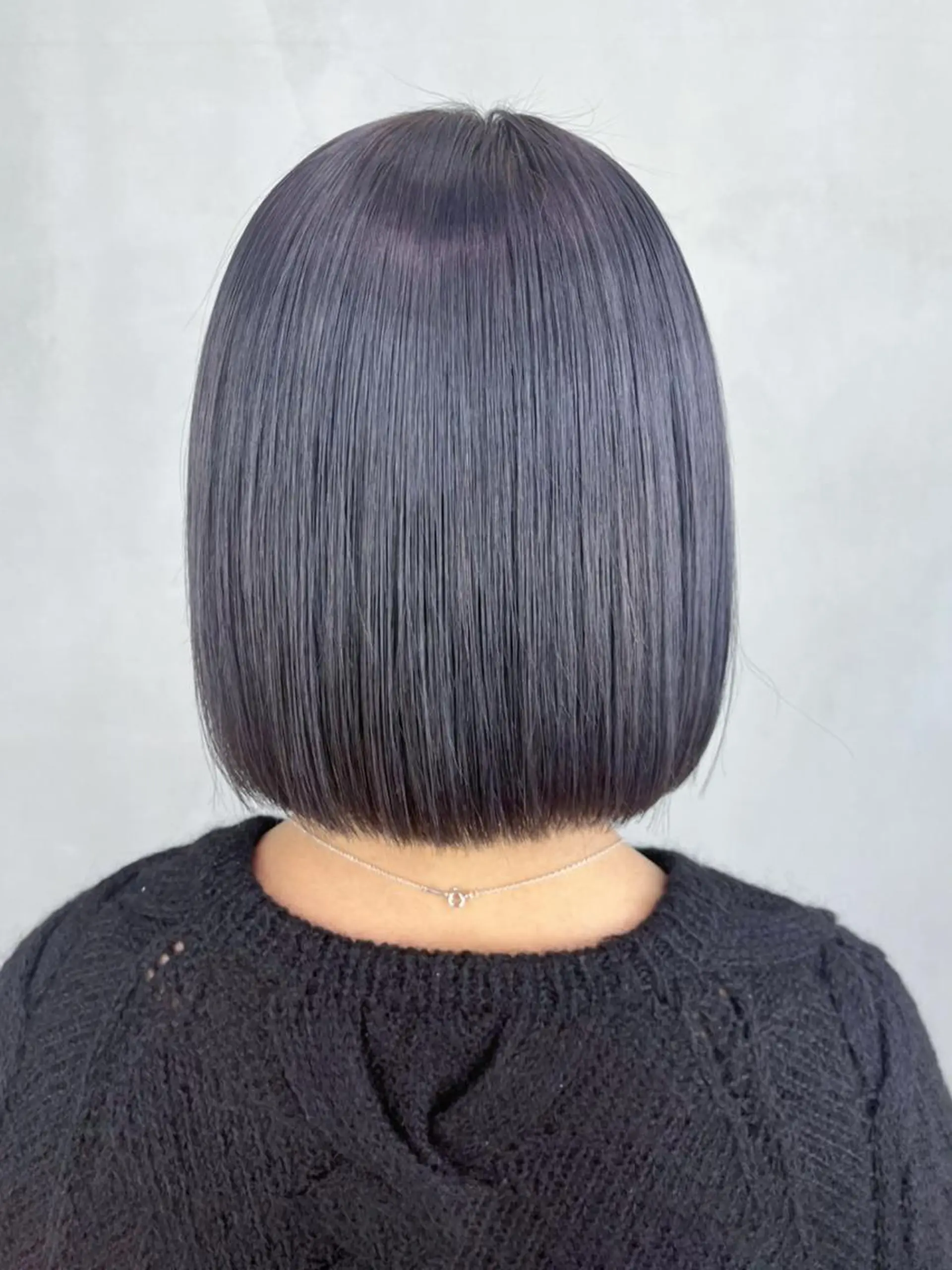 ショート カラー パープルカラー ITbyALBUM 八王子店のヘアスタイル