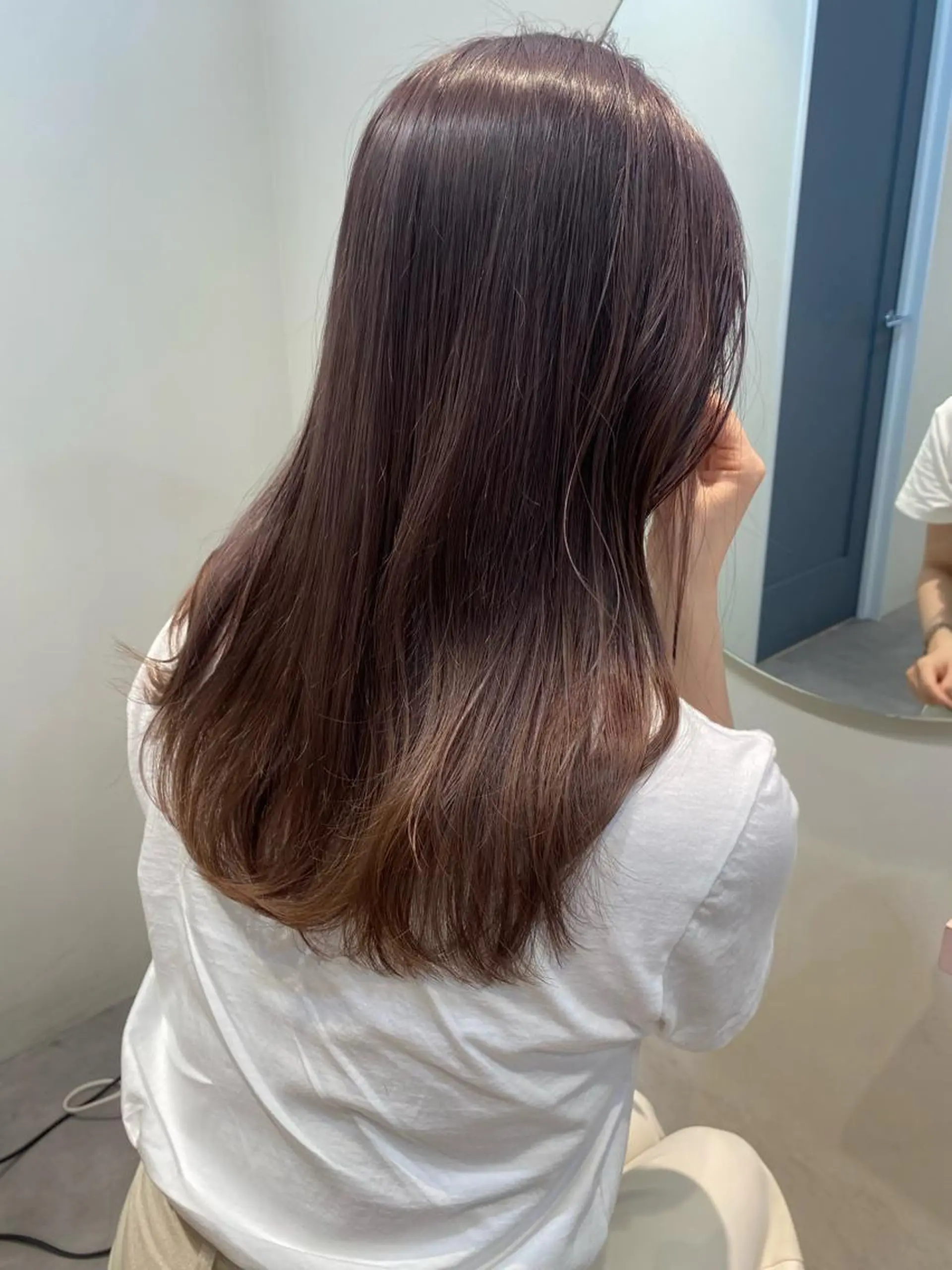 ミディアム カラー 当日予約大歓迎💗 依田瑞希のヘアスタイル