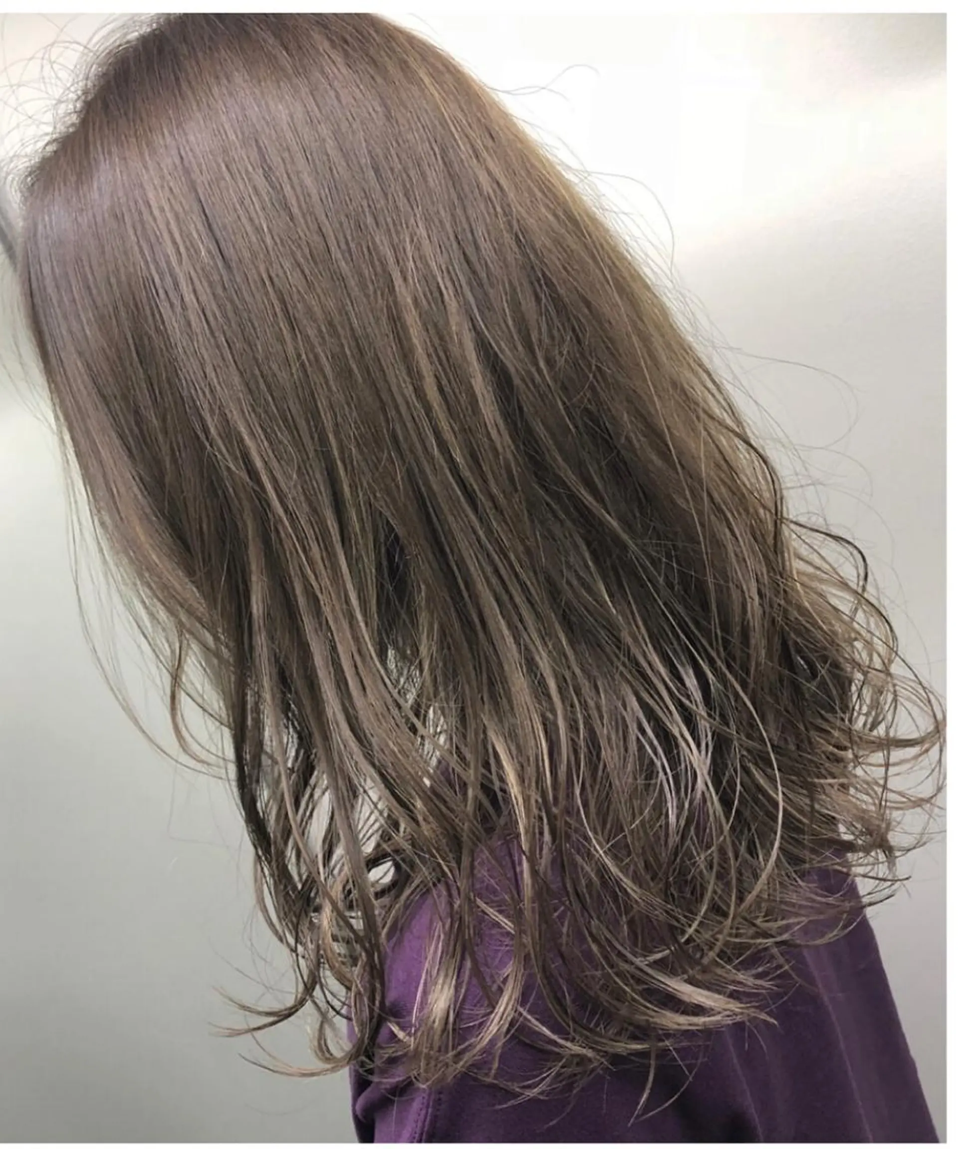 セミロング カラー La fith hair letter所属・Lafith住道 TATSUYAのヘアスタイル