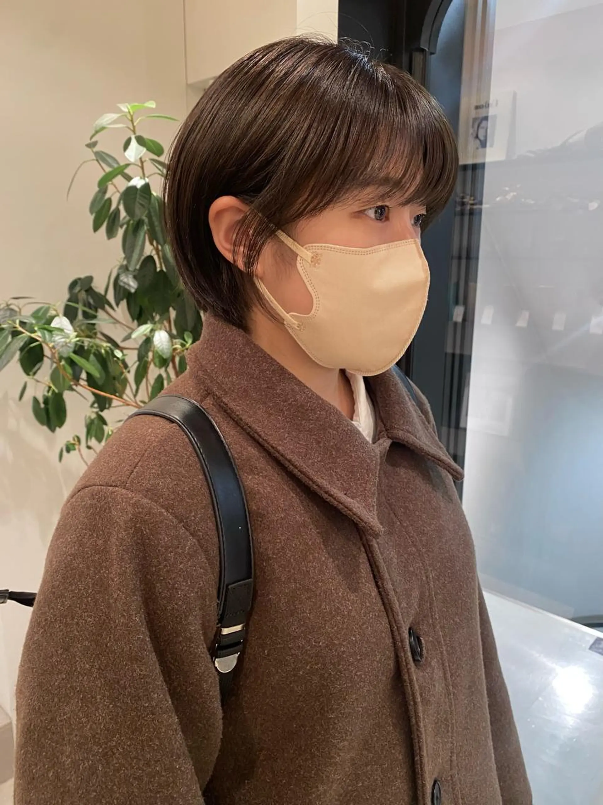 ショート カラー ヘアカラー riria/ボブ /ブラウンカラー🎀のヘアスタイル