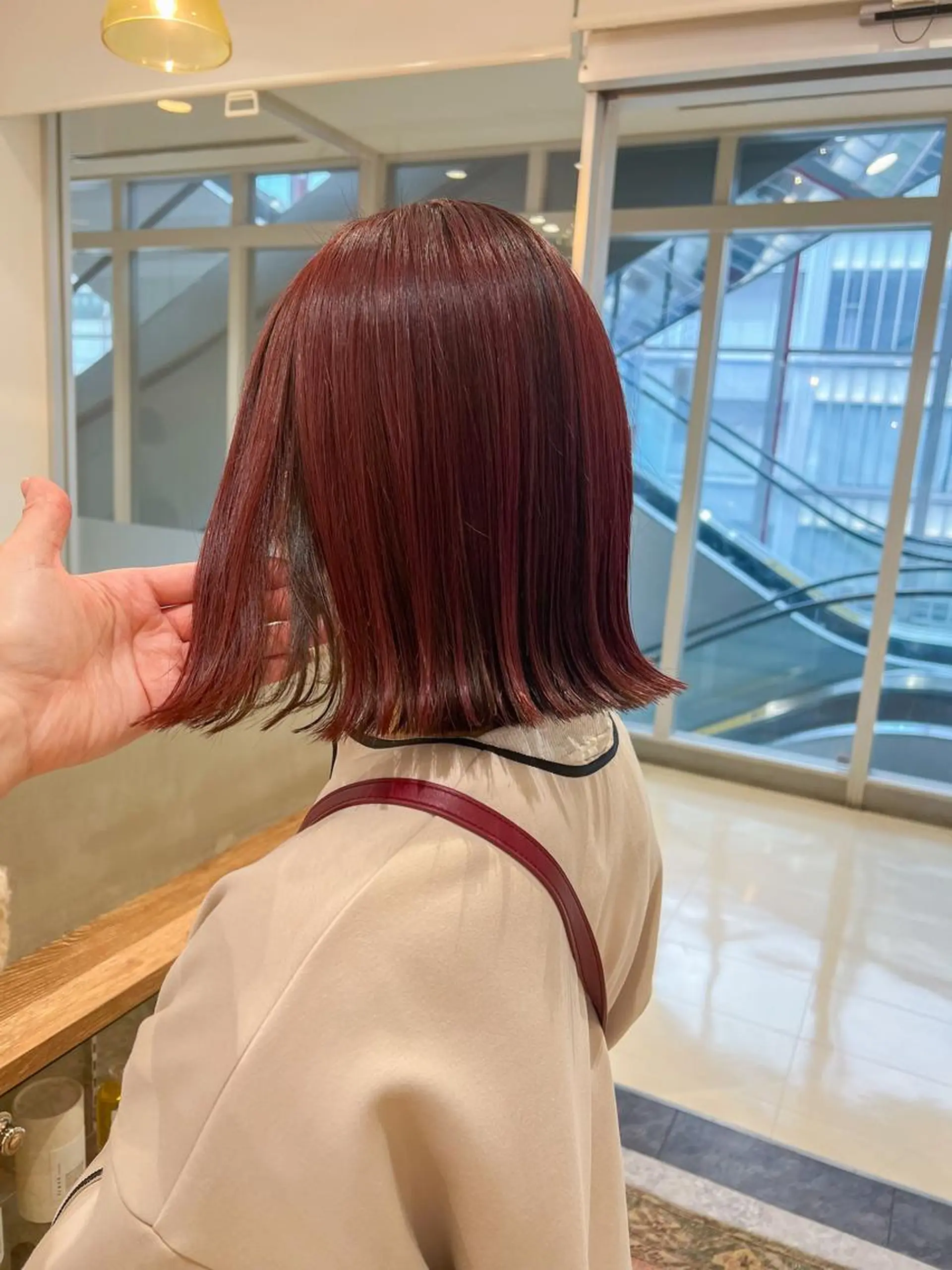 ミディアム カラー カット ヘアカラー トリートメント 韓国風スタイル 🍓MIZUKI🍓のヘアスタイル