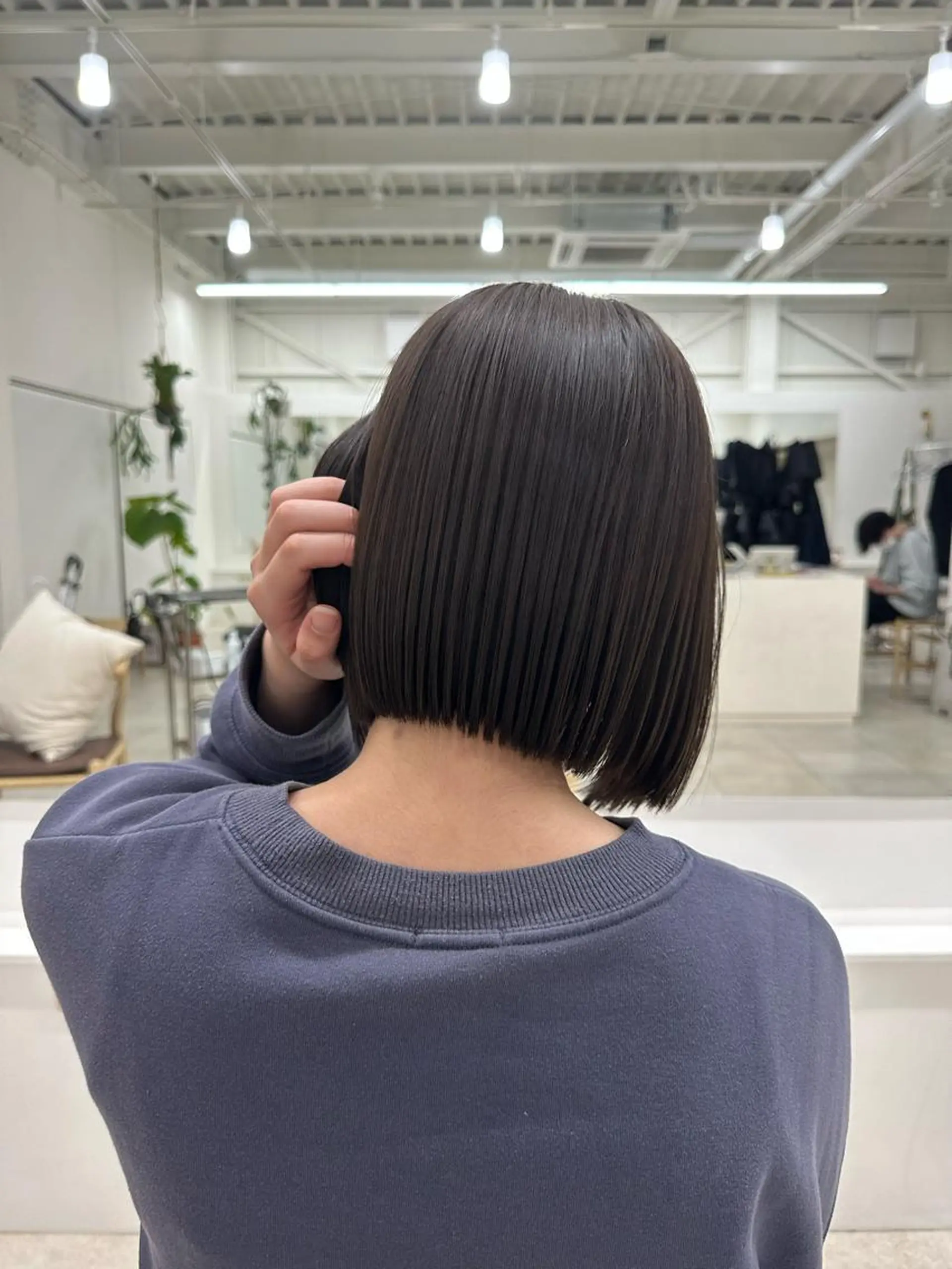 カラー ブラウンカラー 林 莉央のヘアスタイル