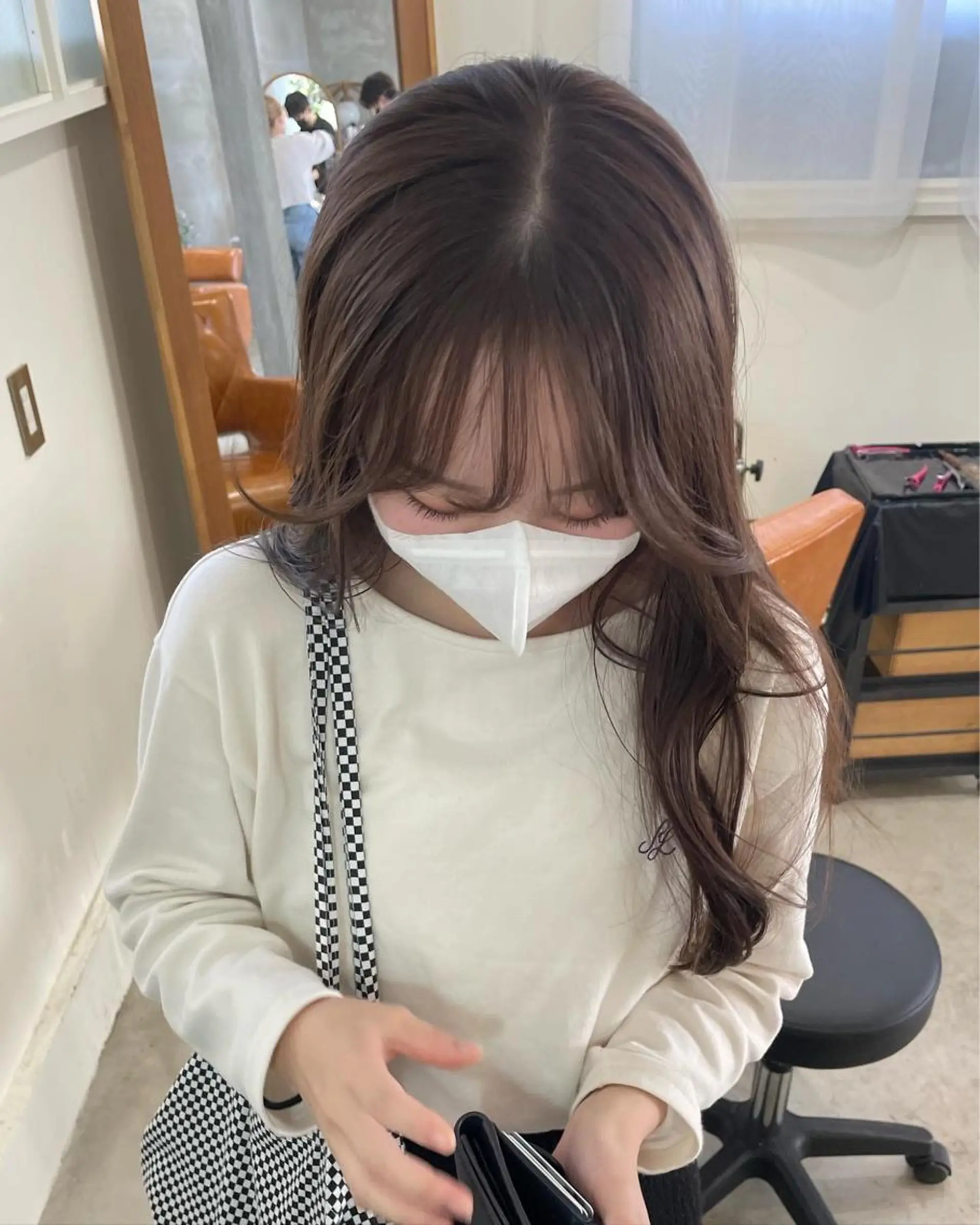 ロング カラー spooopy所属・🕊大垣 めぐみ🕊のヘアスタイル