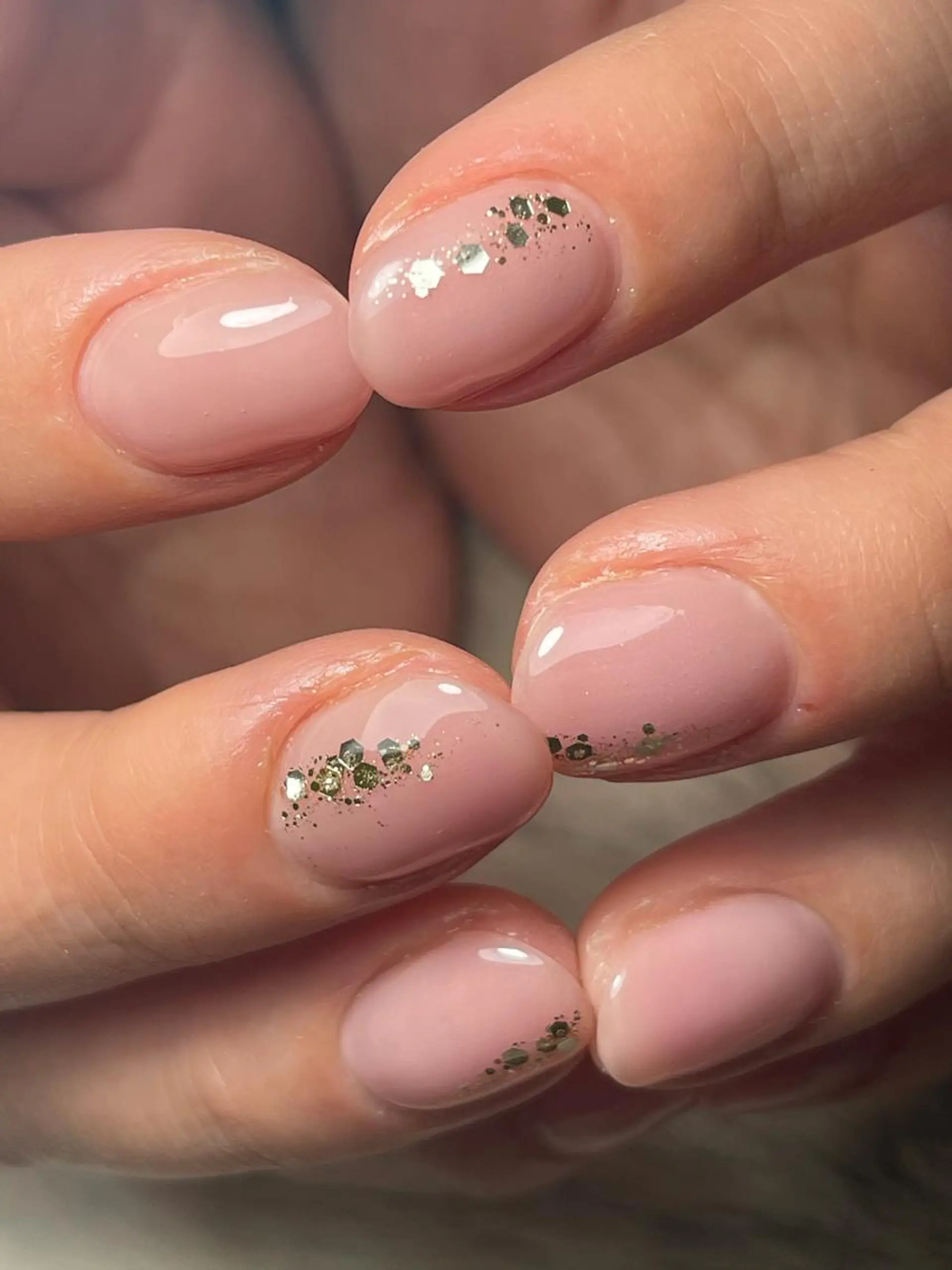 ネイル ラメ(グリッター) シンプルネイル nail salon Axia所属・nail salon Axiaのネイルデザイン