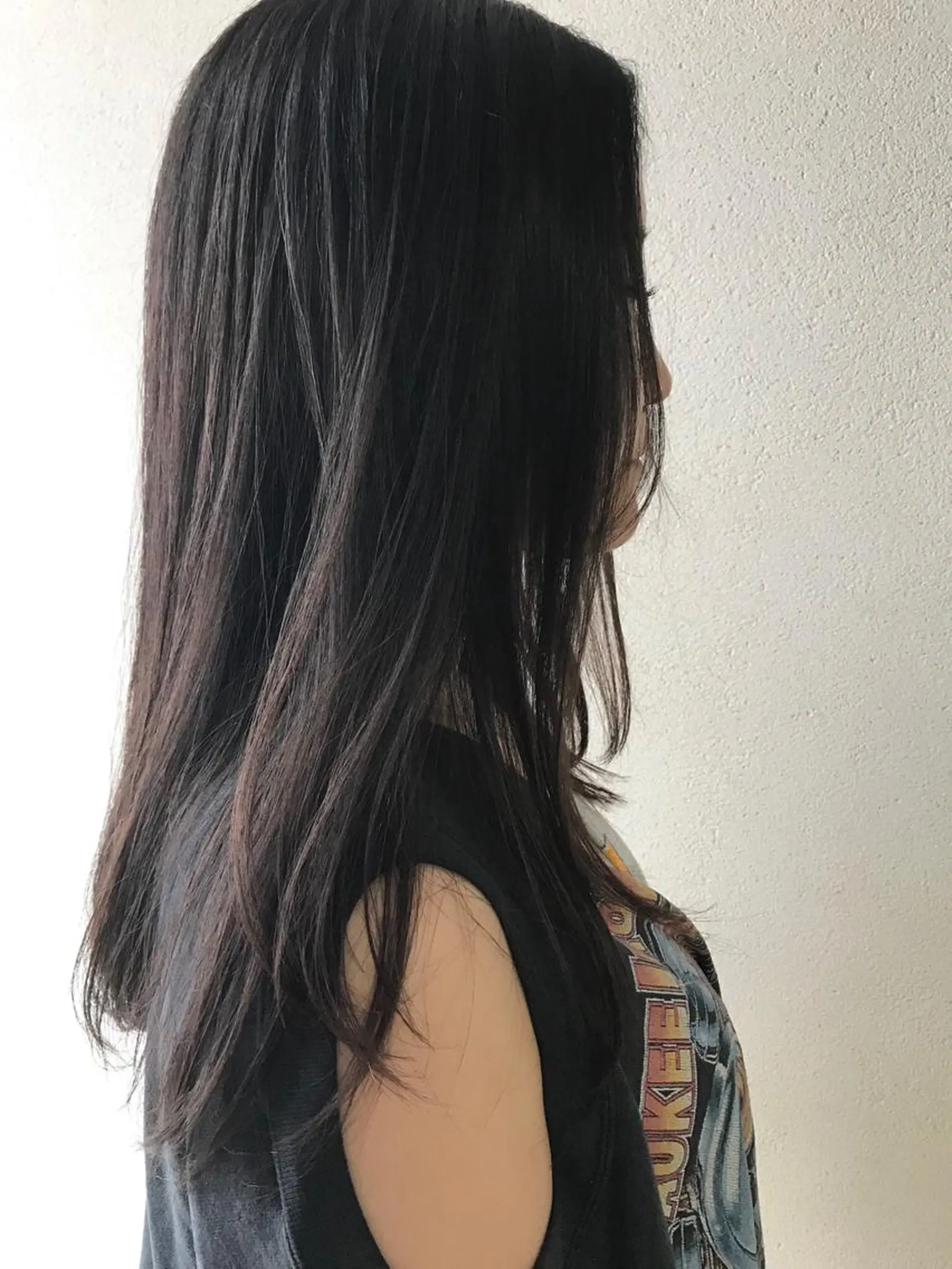 ロング レイヤーカット ロング 沢田 瞳のヘアスタイル