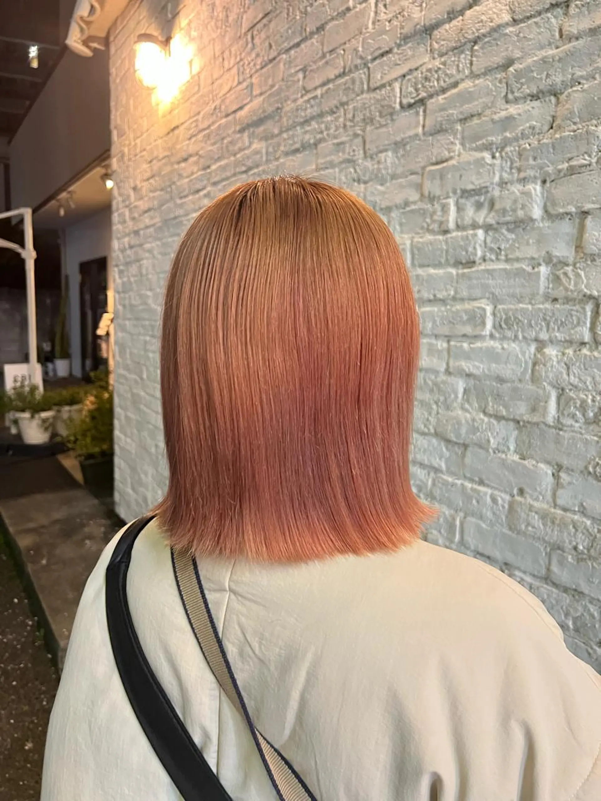 ミディアム パーマ/ボブ /レイヤー チヒロのヘアスタイル