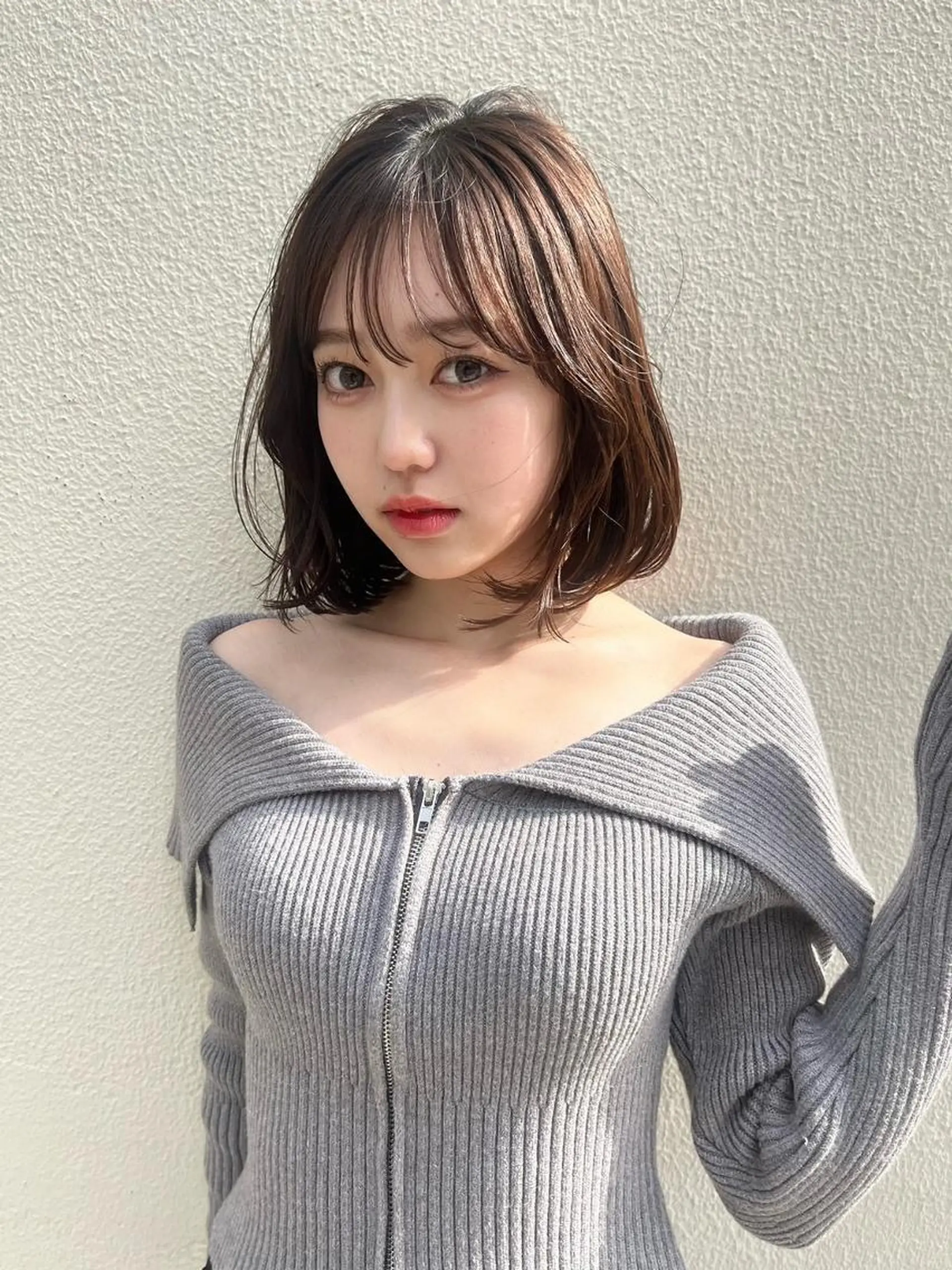 ミディアム カラー カット ヘアカラー *【モデル募集】池 袋ACADEMY🍬のヘアスタイル