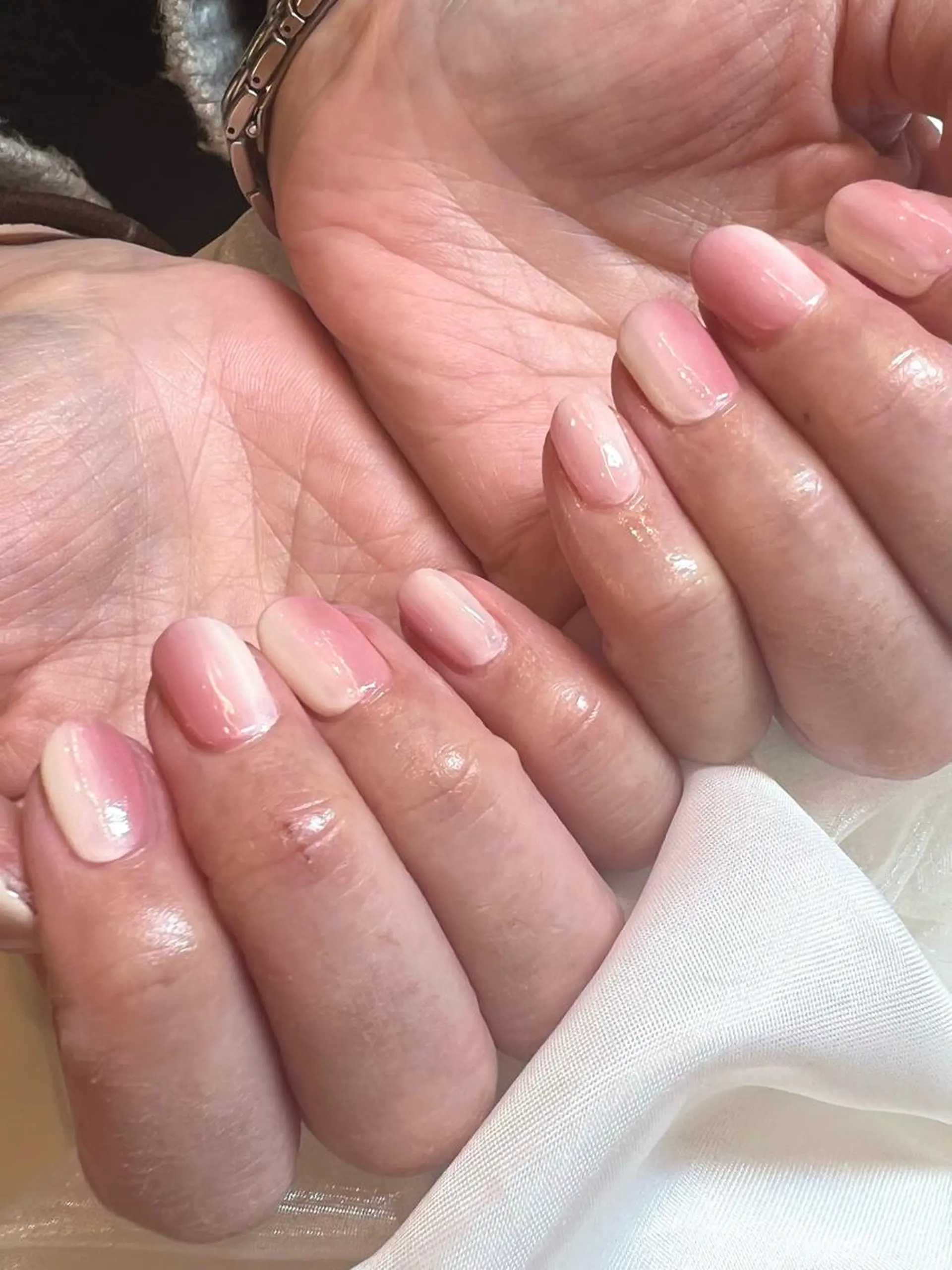 ネイル アートネイル ジェルネイル ロングネイル ニュアンスネイル オフィスネイル ハンドネイル clover nailのネイルデザイン