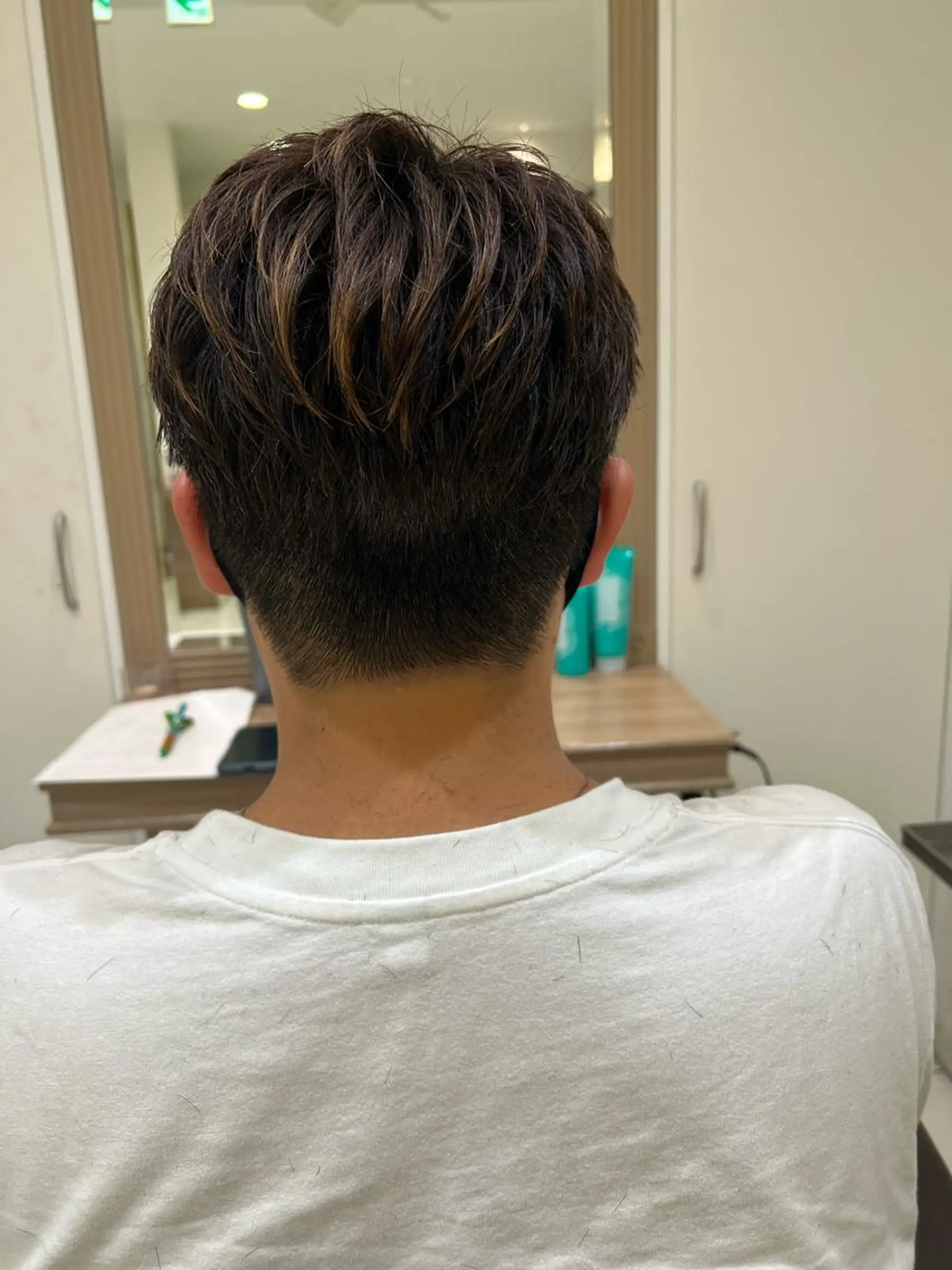 メンズ 顔周り/韓国レイヤー junkaのヘアスタイル