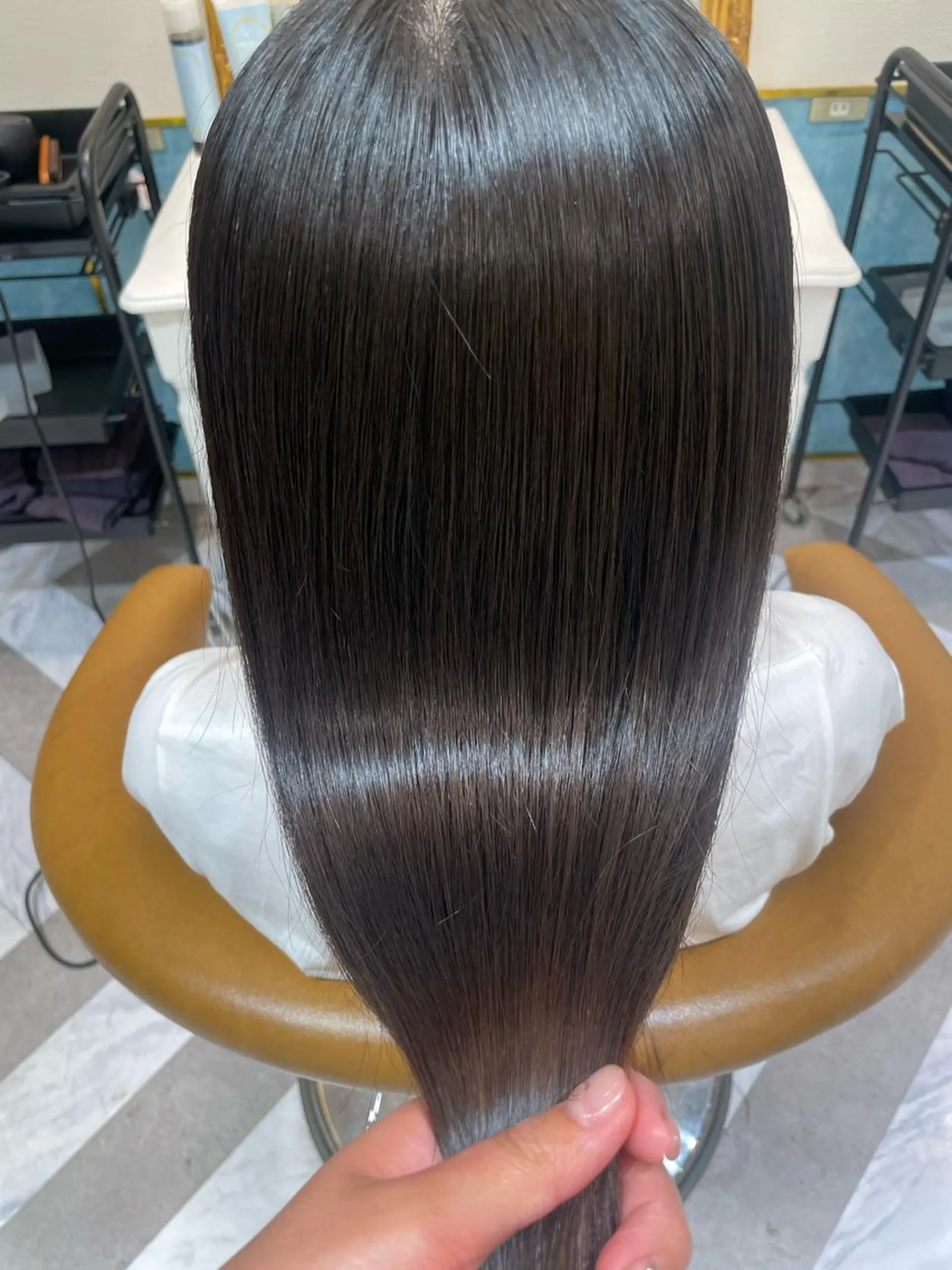 ロング Misaki /ボブ/縮毛矯正のヘアスタイル