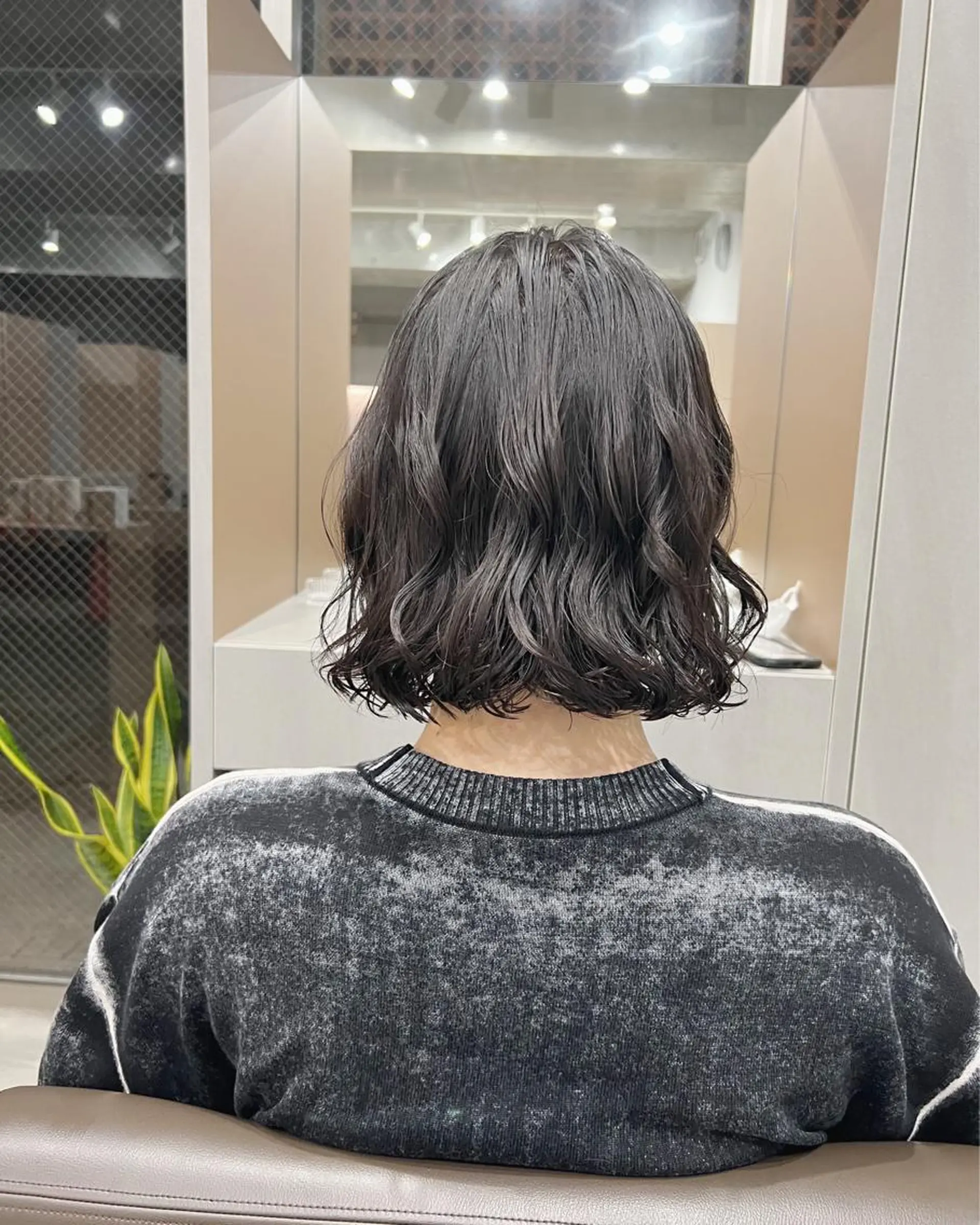 ショート パーマ ボブパーマコテ巻き風 パーマNo1深江秀平のヘアスタイル