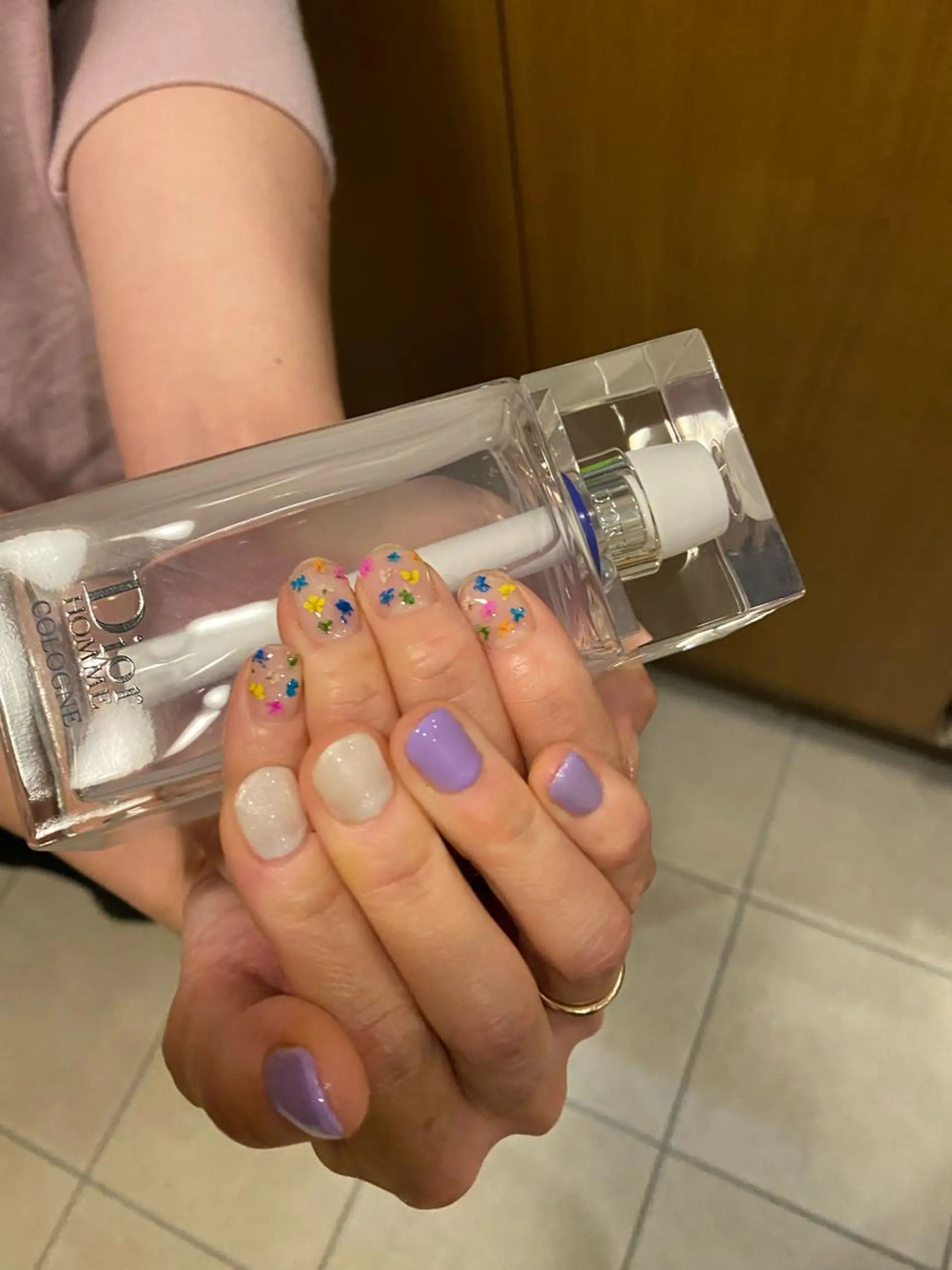 ネイル ワンカラーネイル シンプルネイル 自宅サロン FeelFreeのネイルデザイン