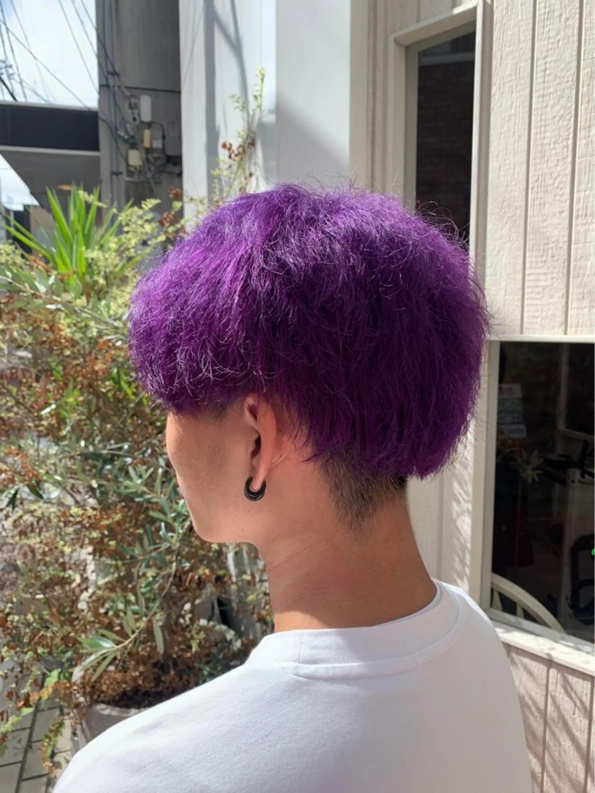 カラー メンズ バイオレットカラー 🫟Blanco🫟 Color&Careのヘアスタイル