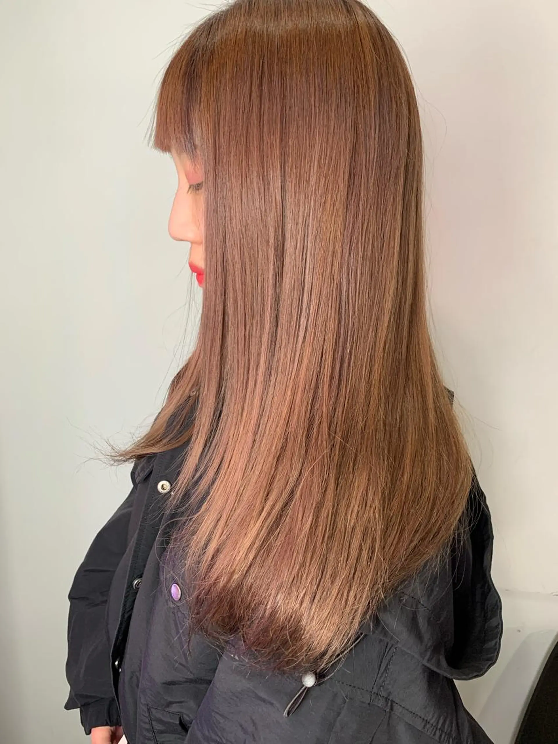 セミロング カラー 立川/シールエクステ /みづきのヘアスタイル