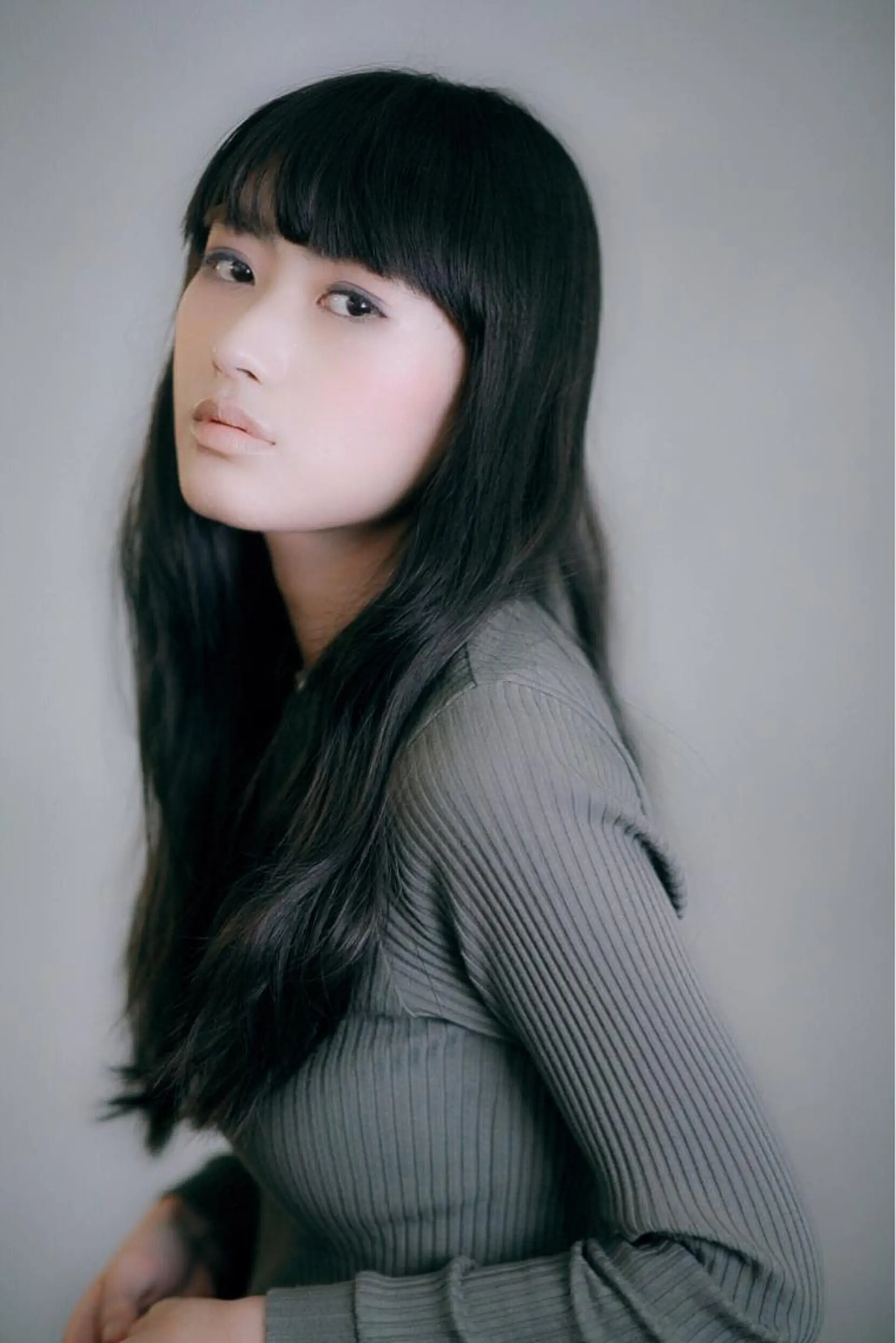 セミロング ロング カット トリートメント 川間 将彦のヘアスタイル