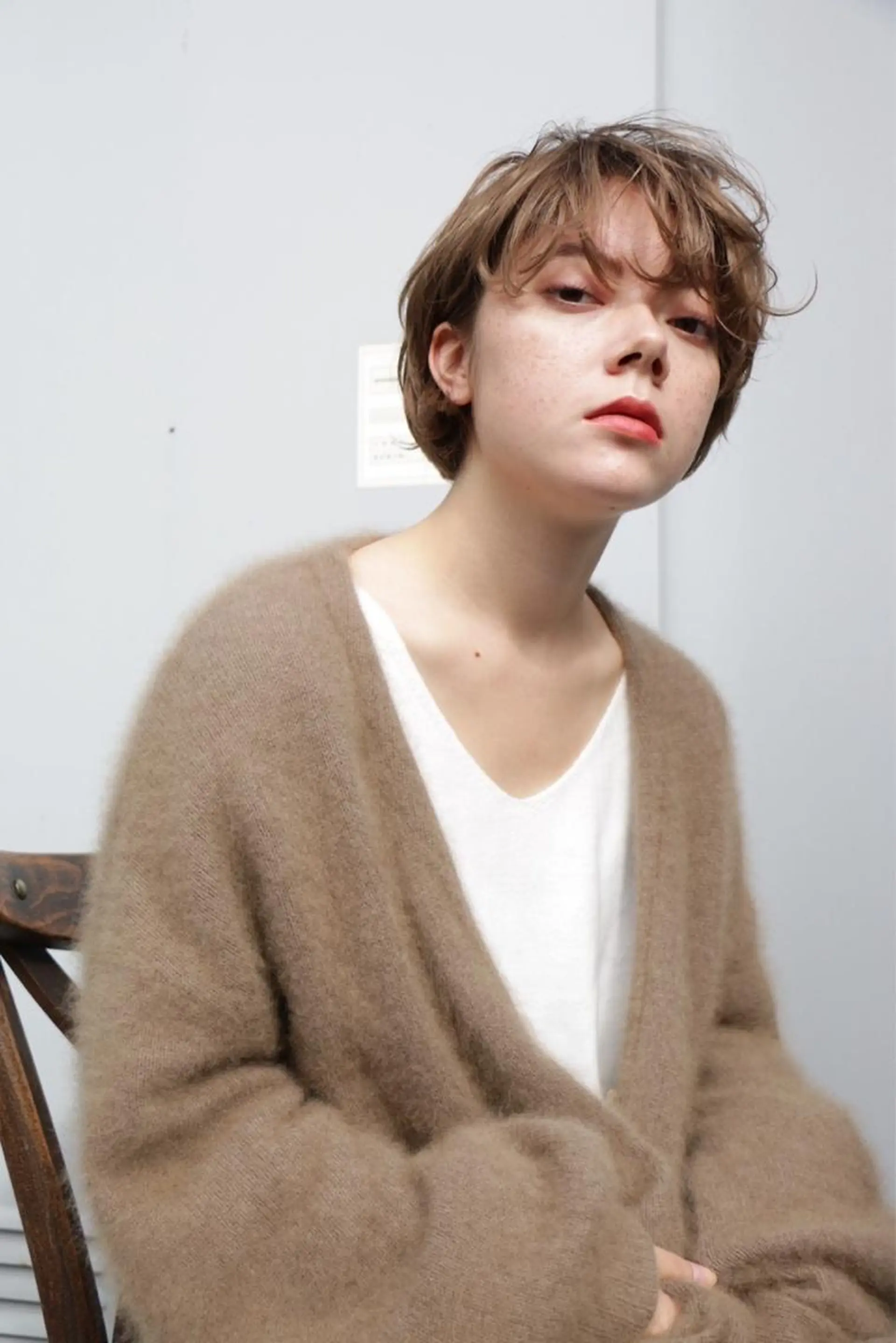 ショート ショートヘア カット ヘアカラー トリートメント mood tatemachiのヘアスタイル