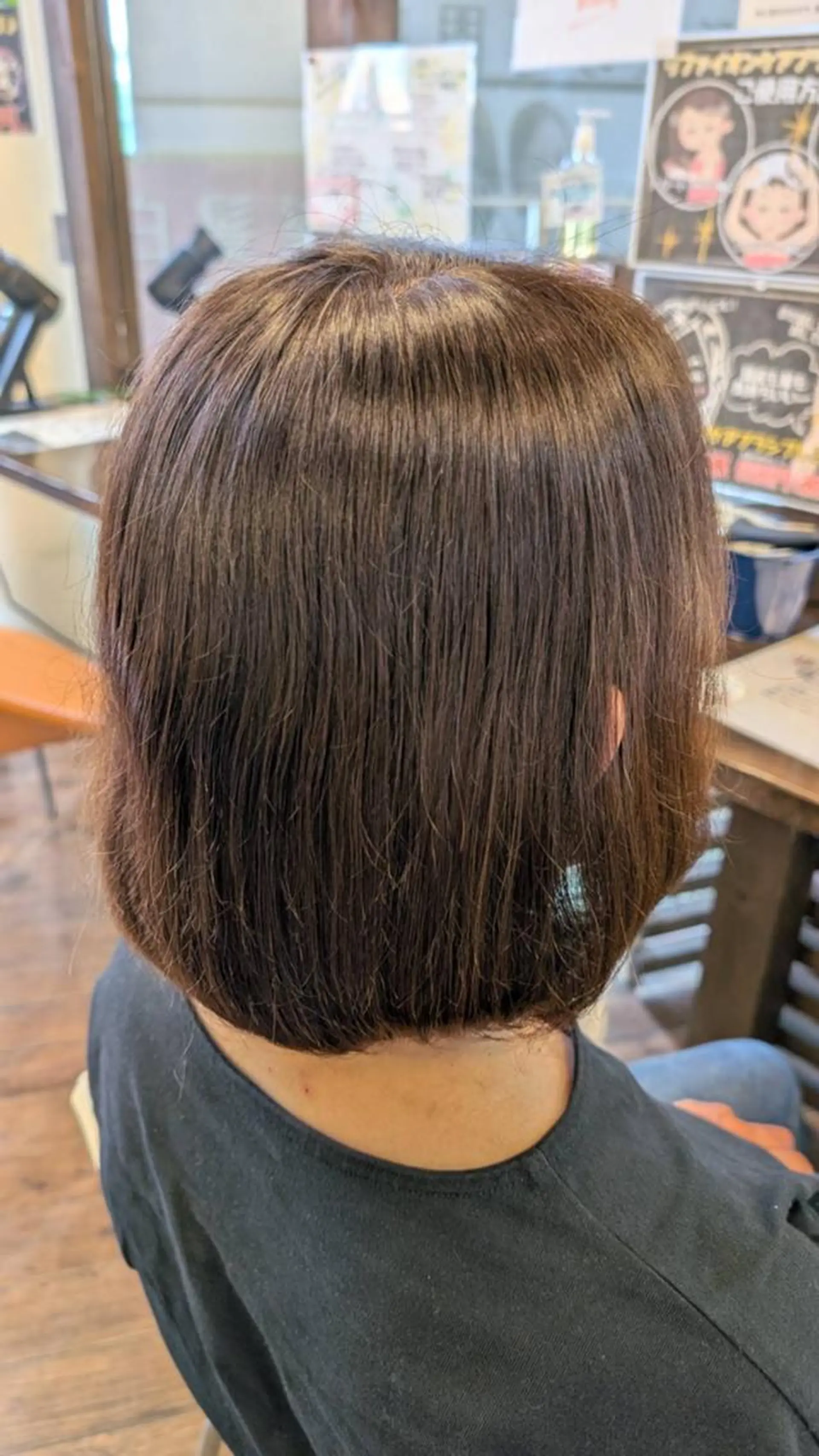 ショート 髪質改善する白髪染め ツヤイロ島田店のヘアスタイル