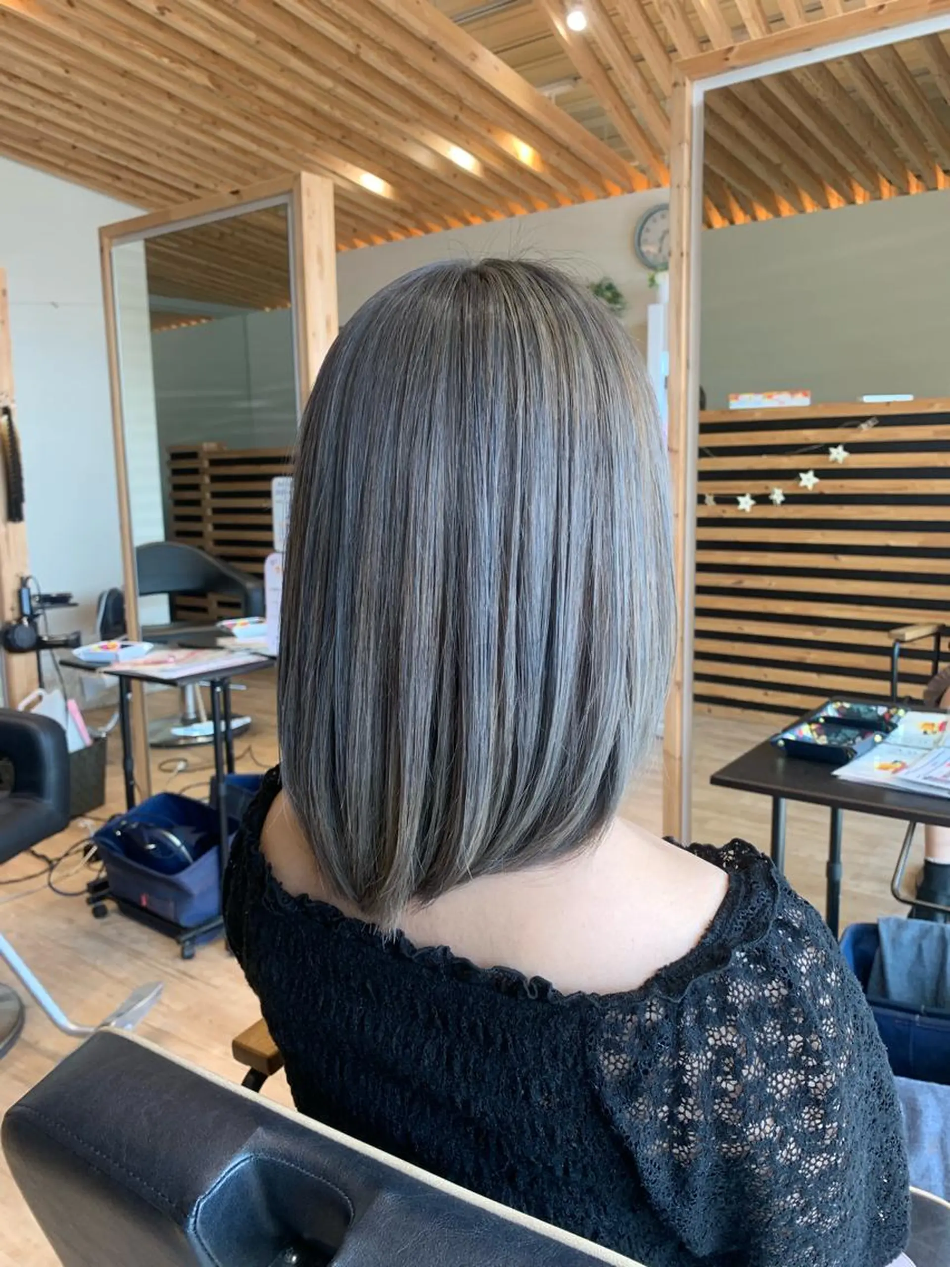 ミディアム カラー 関口 友行のヘアスタイル