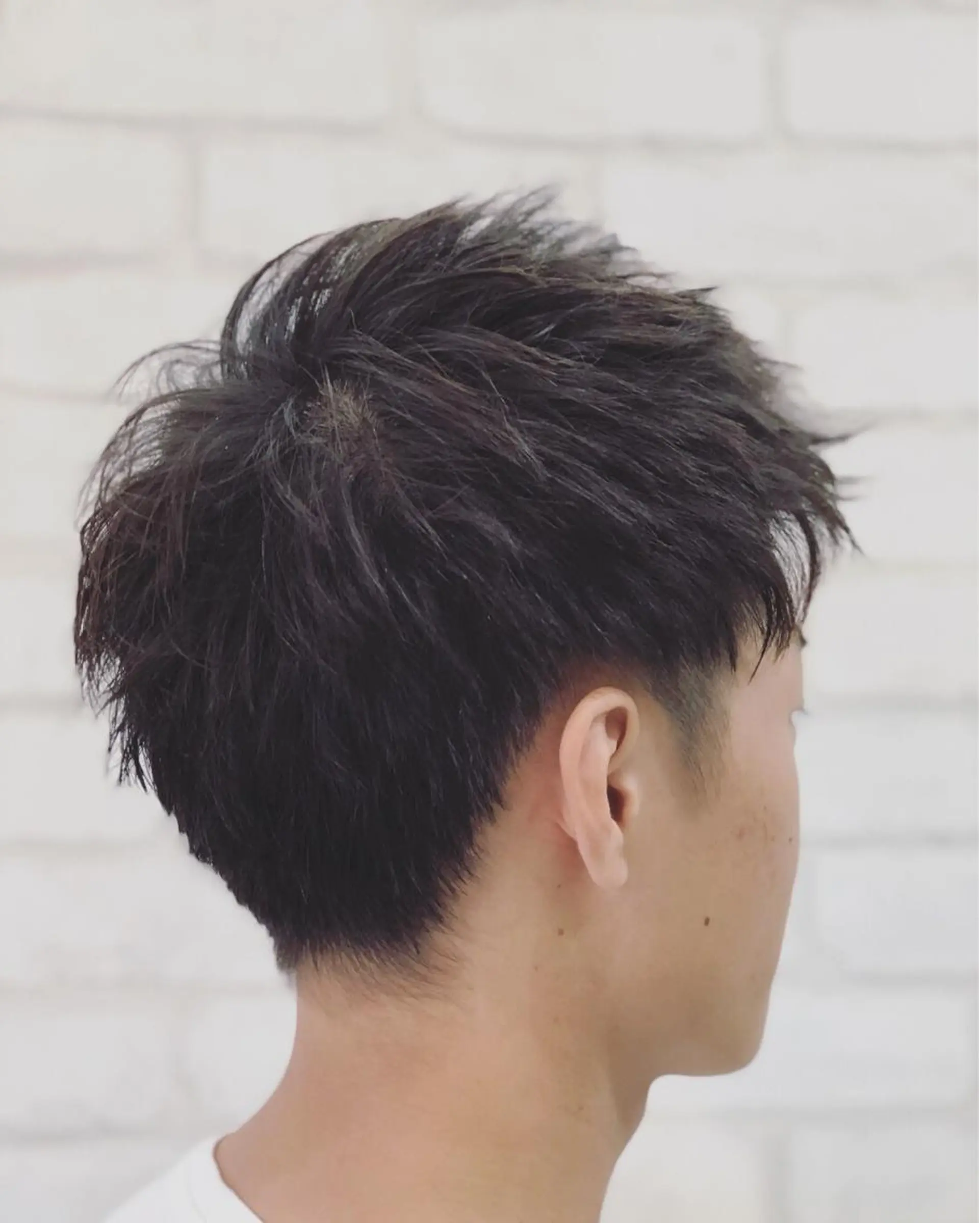 ショート メンズ 若山 敦のヘアスタイル