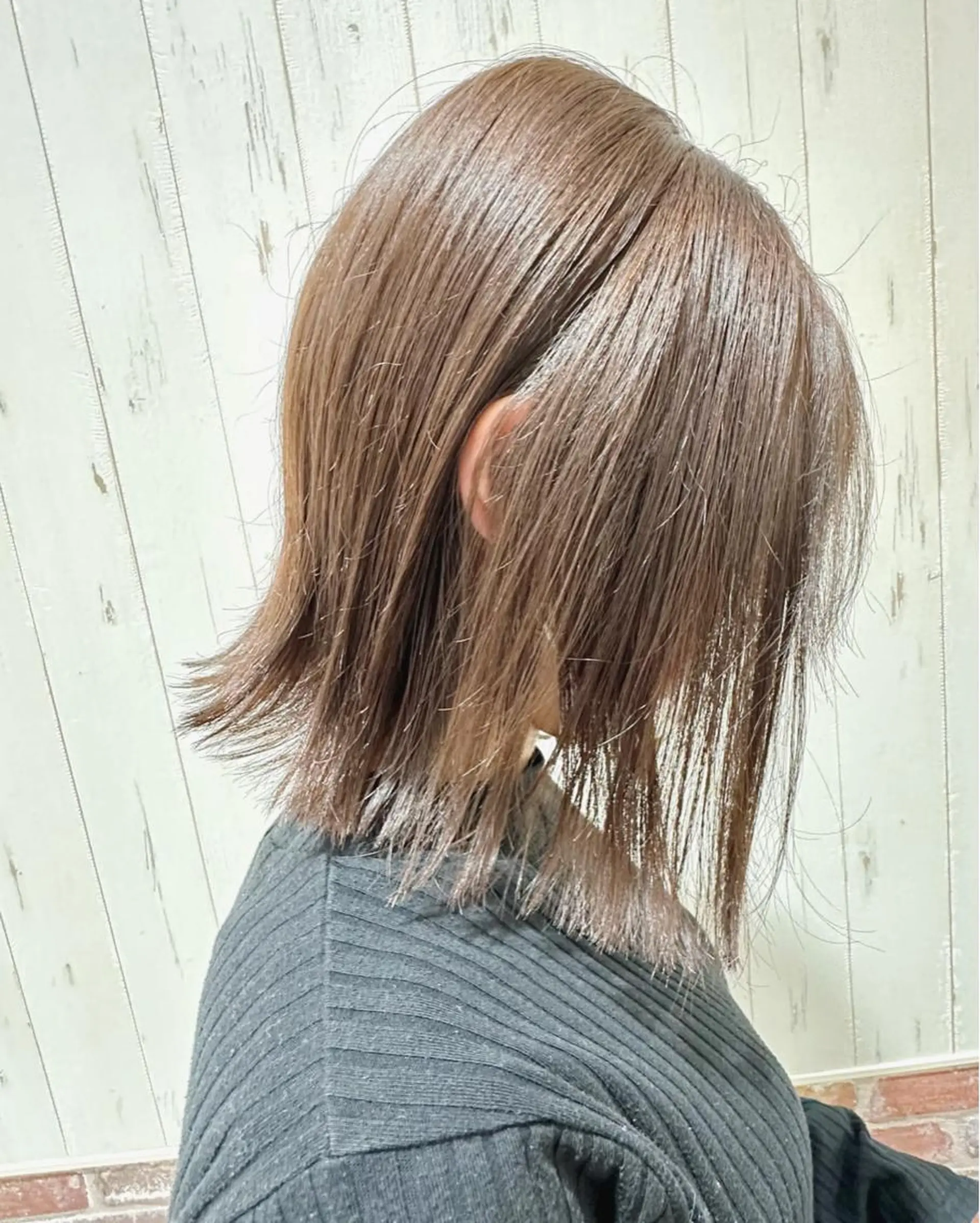 ショート カット ヘアカラー トリートメント 上野湧太 髪質改善/艶カラーのヘアスタイル