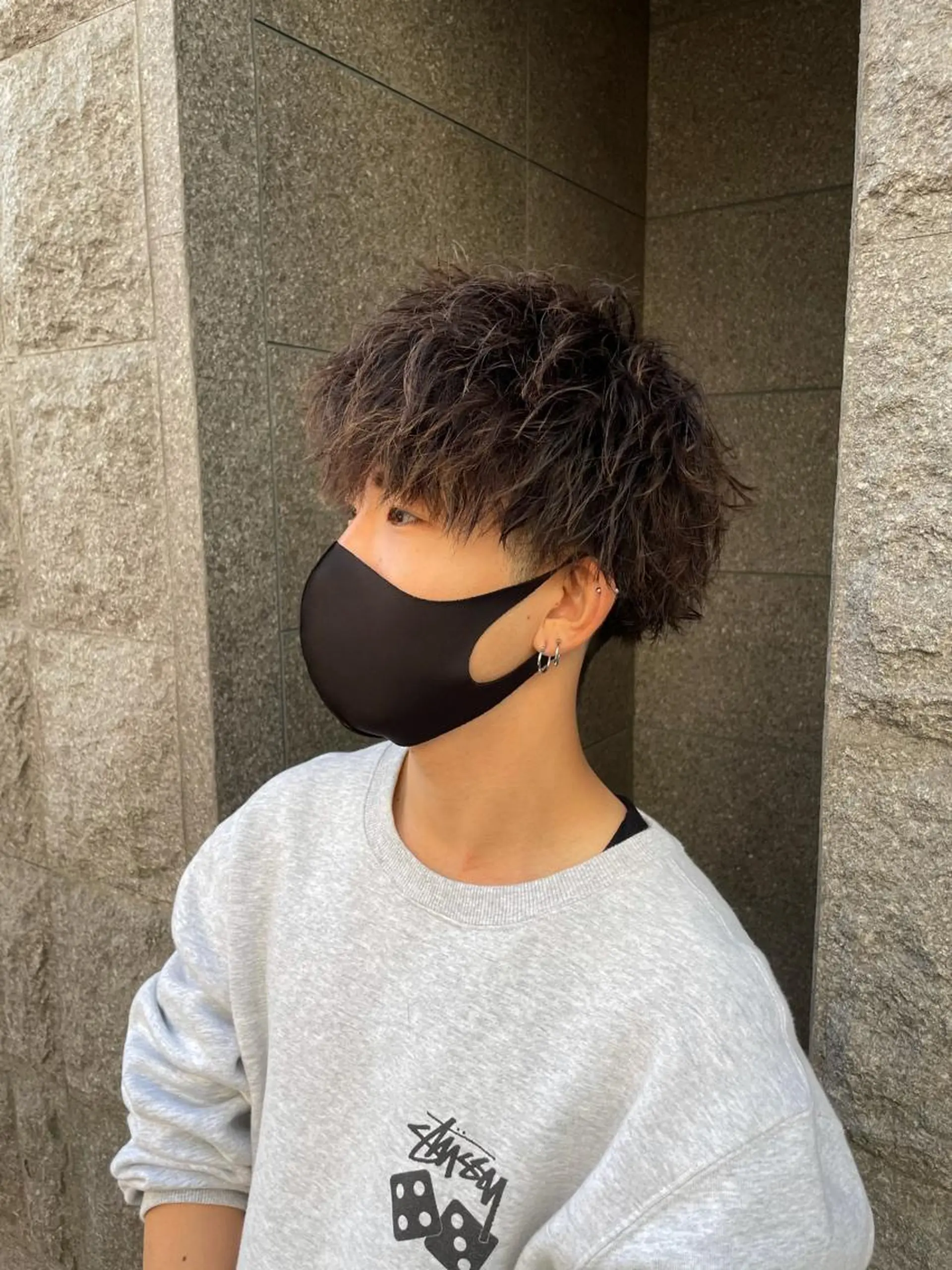 ミディアム 渋谷 メンズヘア⭐️ タニグチヨシユキのヘアスタイル