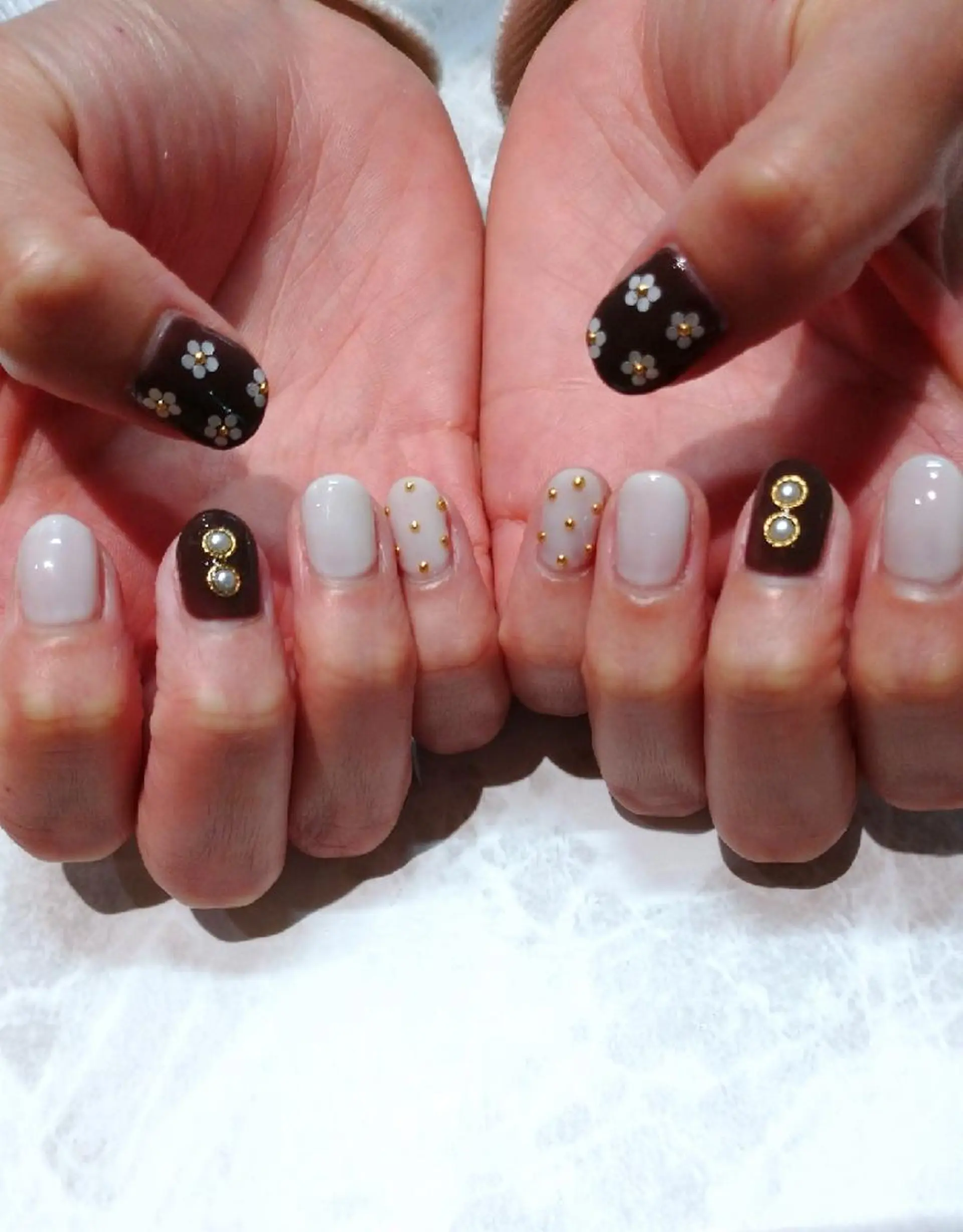 ネイル ハンドネイル 會田 瑠衣のネイルデザイン