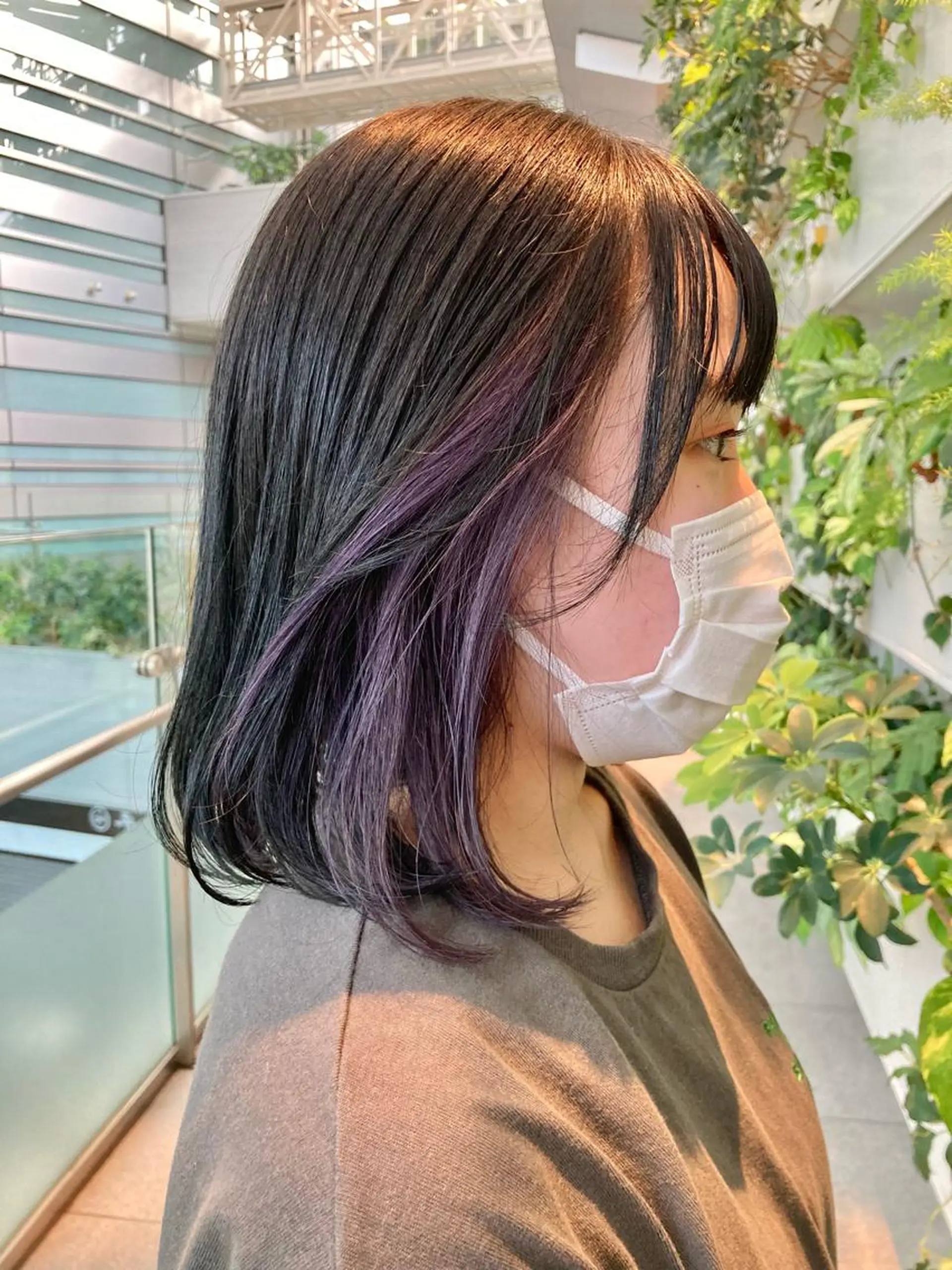 セミロング カラー Utata  literie所属・🌷小野田 睦🌷のヘアスタイル